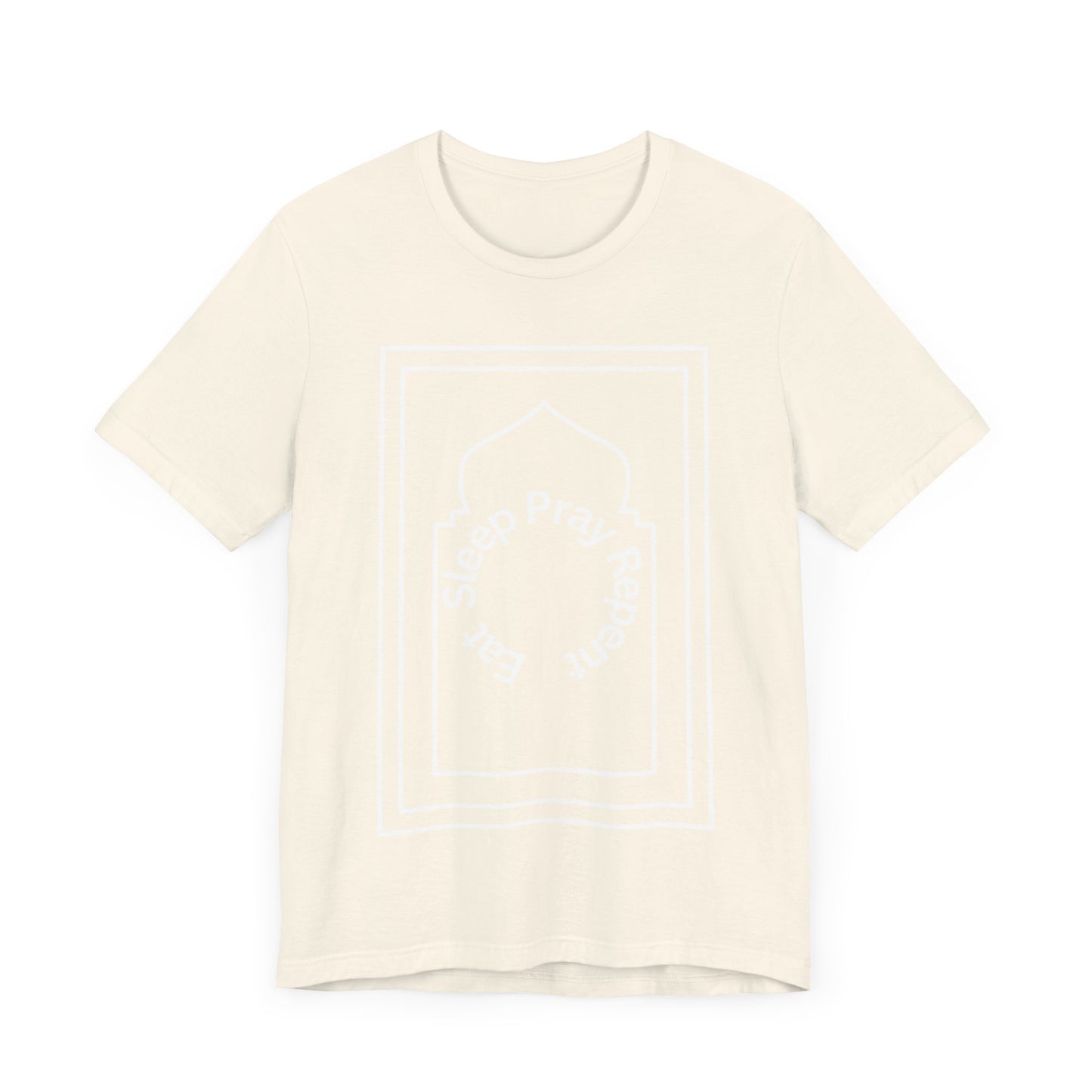 Inspirational Unisex Tee - 'Sleep Pray Repeat' Islamic Clothing