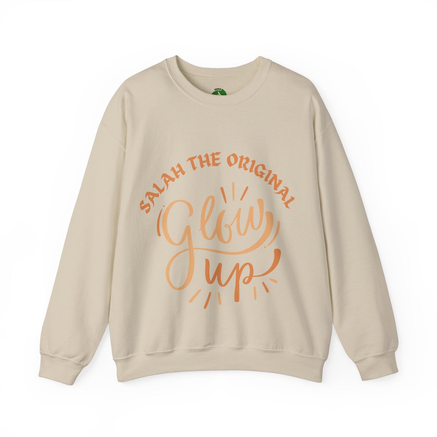 Salah Glow Up Crewneck Sweatshirt - Unisex Heavy Blend™ Muslim Fashion Sweat Shirt