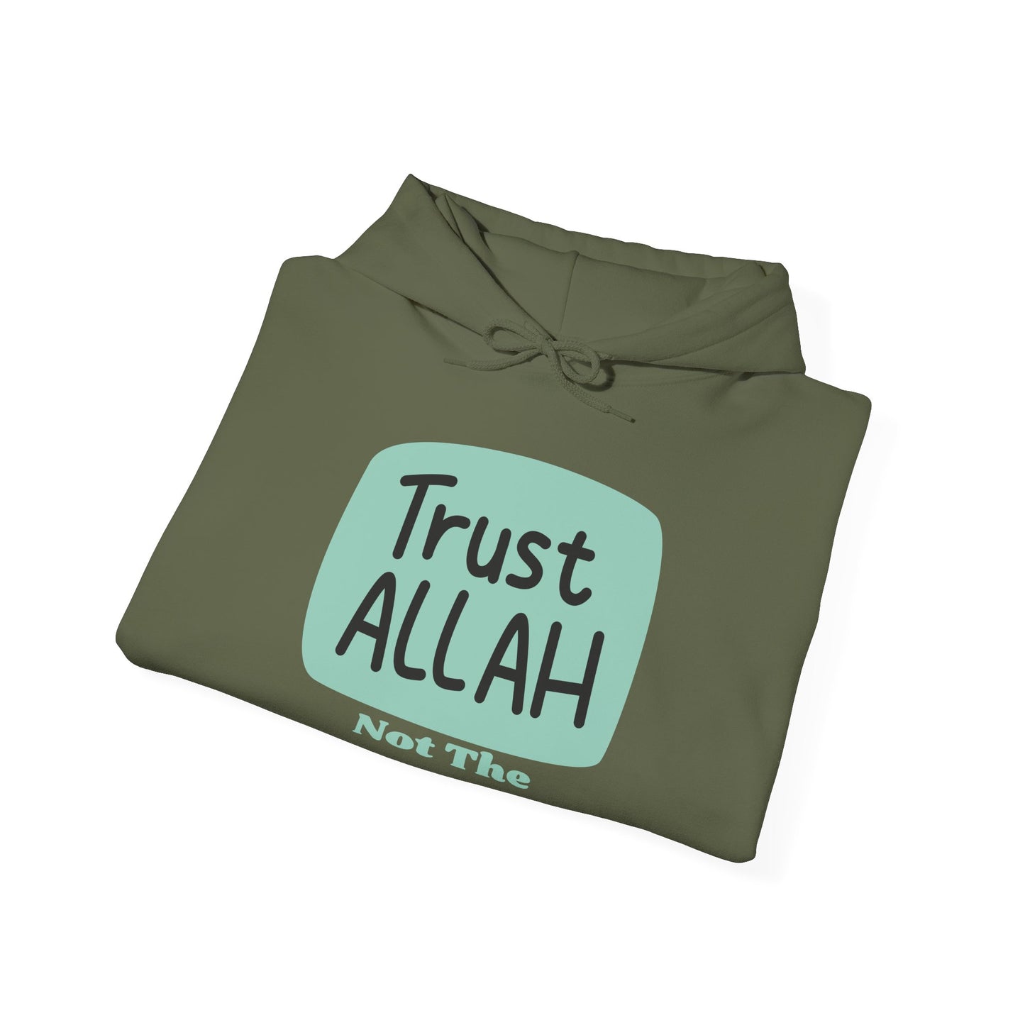 Trust Allah Hoodie - Unisex Heavy Blend™ Sweatshirt for Faith and Comfort Islamic Fashion Hoodie