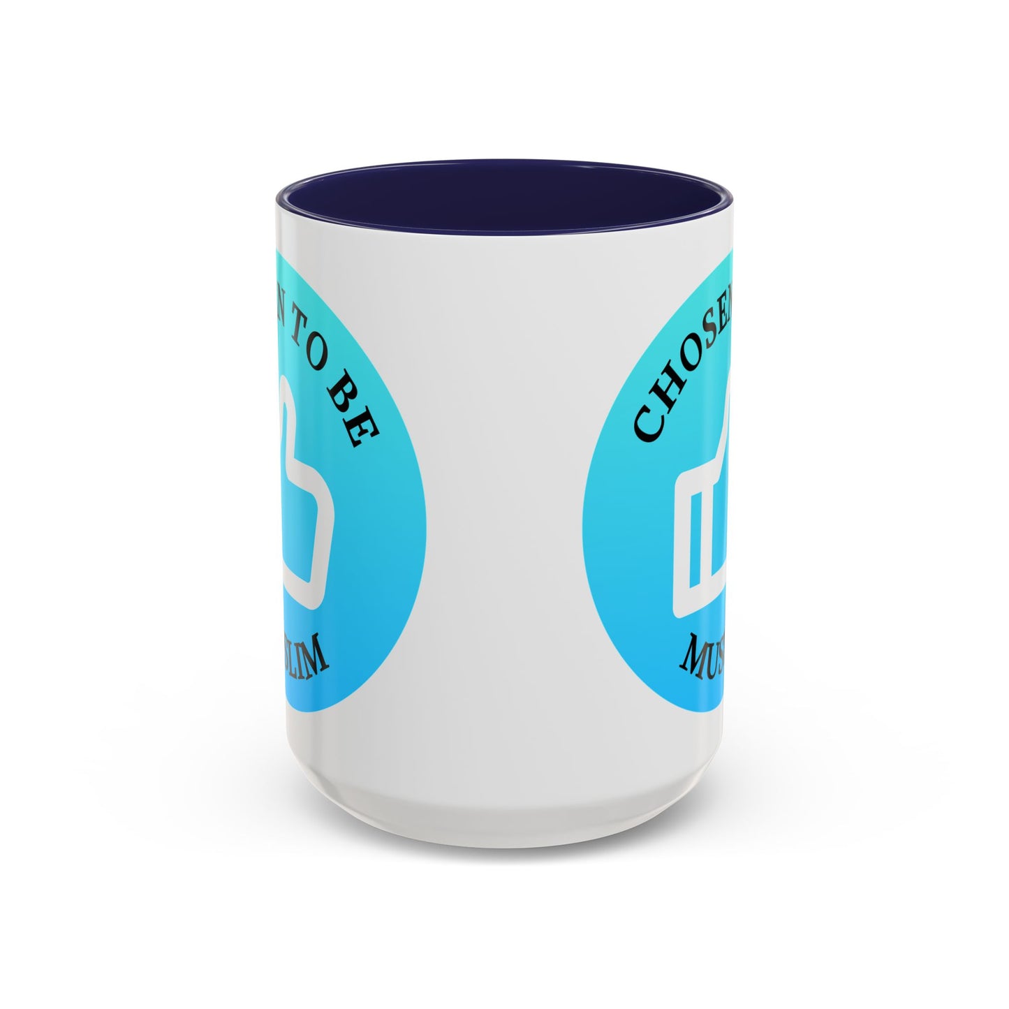 Inspirational Muslim Coffee Mug - 'Chosen to Be Muslim' - 11oz & 15oz Accent Cups Islamic Accessories Mug