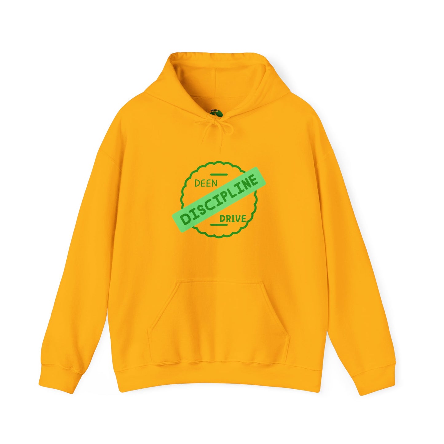 Motivational Unisex Hoodie – "Discipline Drive" Muslim Youth Fashion Hoodie