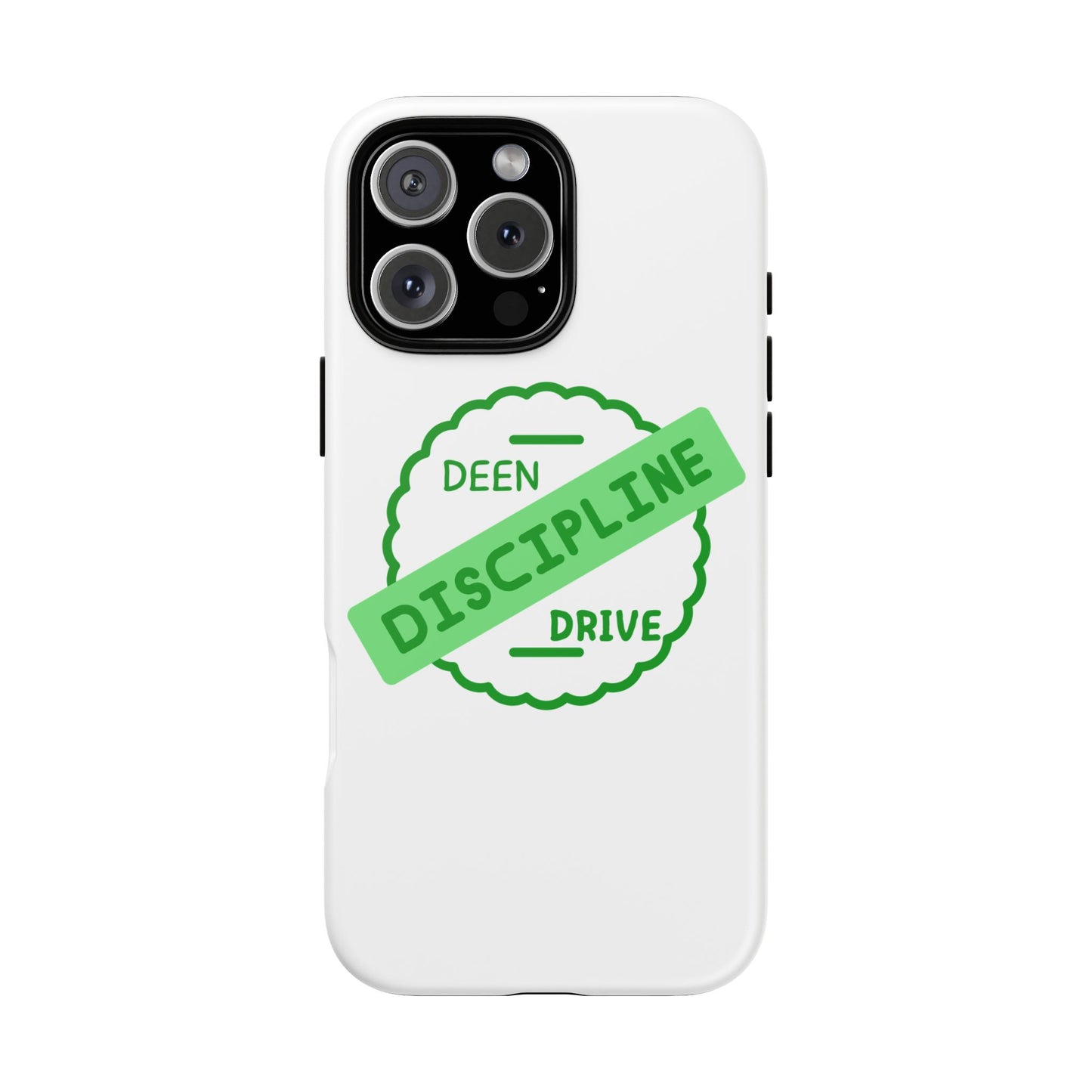 Motivational Phone Case - 'Discipline' Design Muslim Youth Accessories