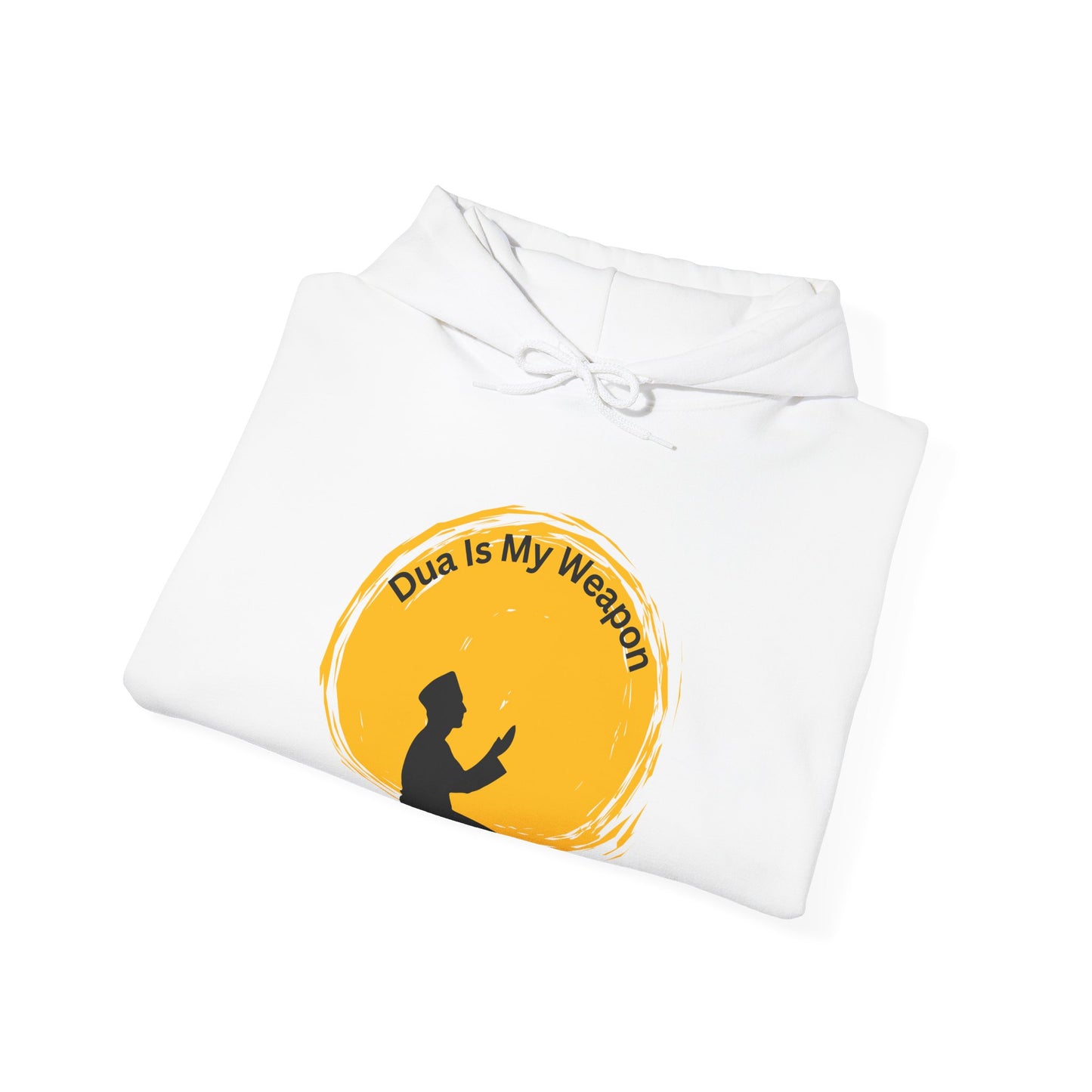 Inspirational Prayer Hoodie - "Dua Is My Weapon" - Unisex Heavy Blend™ Muslim Clothing