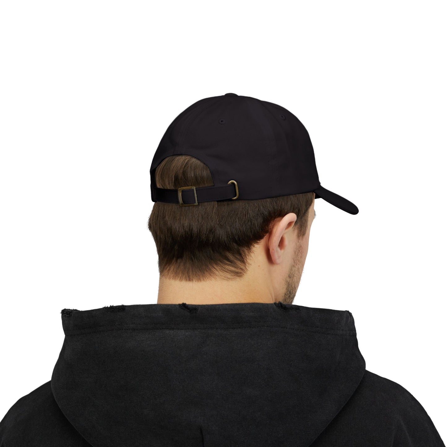 Halal Hustle Classic Dad Cap - Stylish White Cap for Everyday Wear Muslim Streetwear Hat