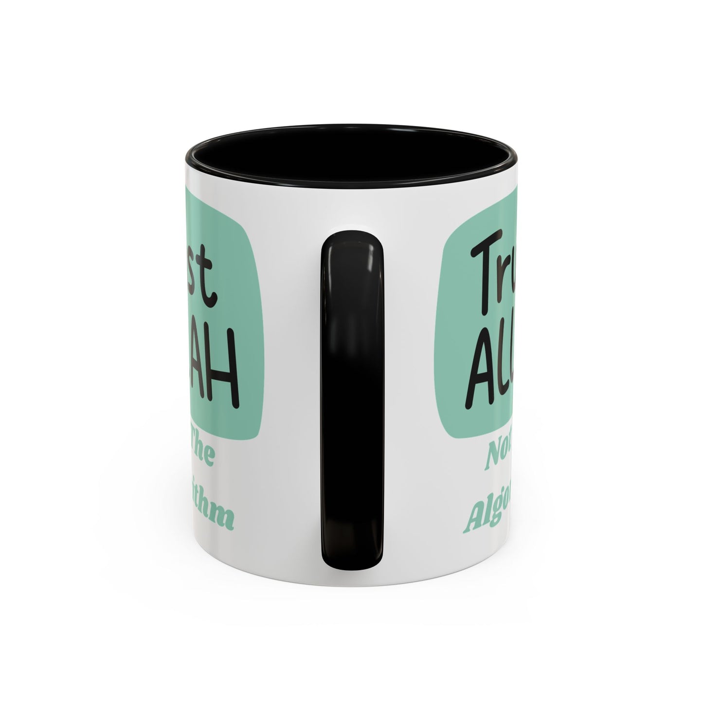 Inspirational Coffee Mug - Trust Allah Not The Algorithm Islamic Accessories Mug