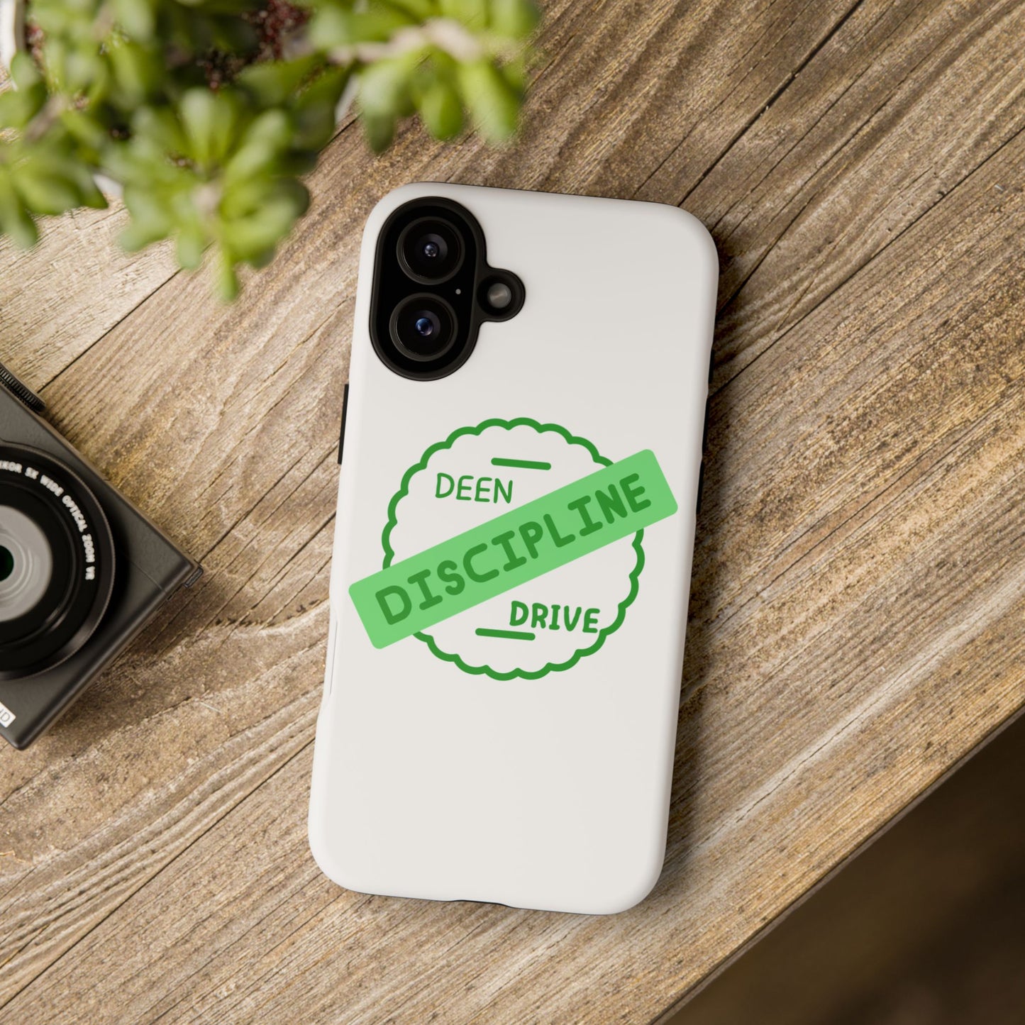 Motivational Phone Case - 'Discipline' Design Muslim Youth Accessories