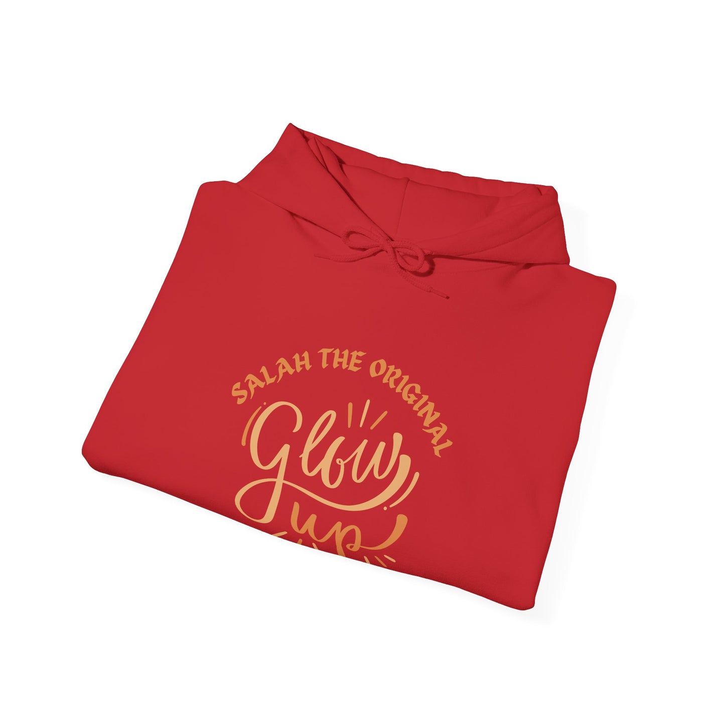 Glow Up Unisex Hooded Sweatshirt - Motivational Inspirational Apparel