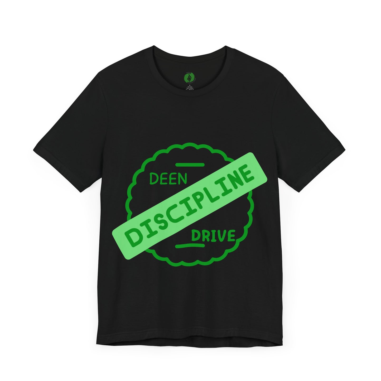 Motivational Discipline Tee - Unisex Jersey Short Sleeve Shirt Muslim Youth Fashion T Shirt