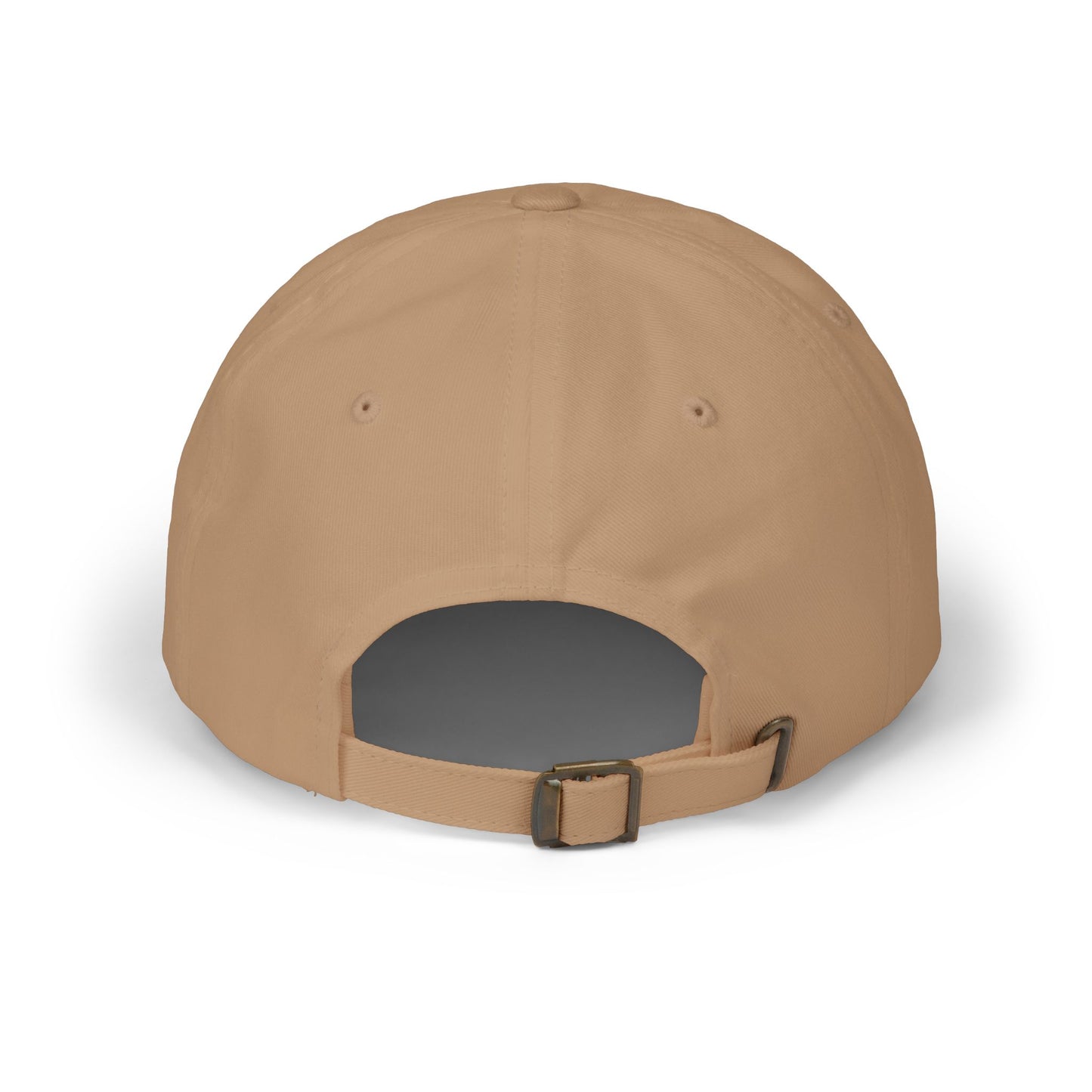 Halal Hustle Classic Dad Cap - Stylish White Cap for Everyday Wear Muslim Streetwear Hat