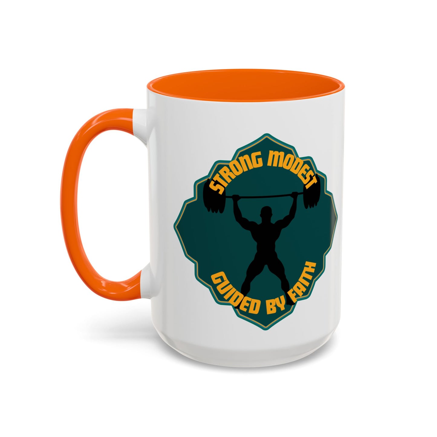 Strong & Modest Coffee Mug - 11oz & 15oz | Motivational Gift for Fitness Enthusiasts Islamic Accessories