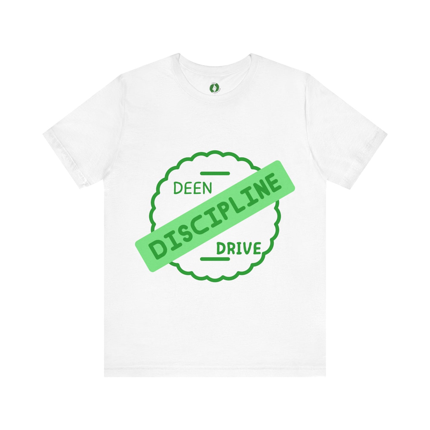 Motivational Discipline Tee - Unisex Jersey Short Sleeve Shirt Muslim Youth Fashion T Shirt