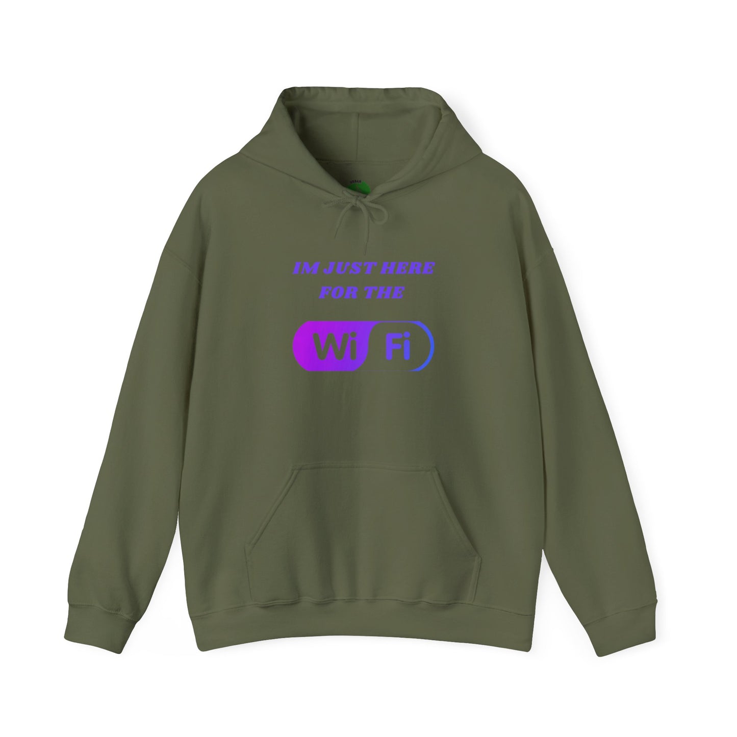 Funny WiFi Hoodie for Casual Comfort Humour Joke Fashion Hoodie