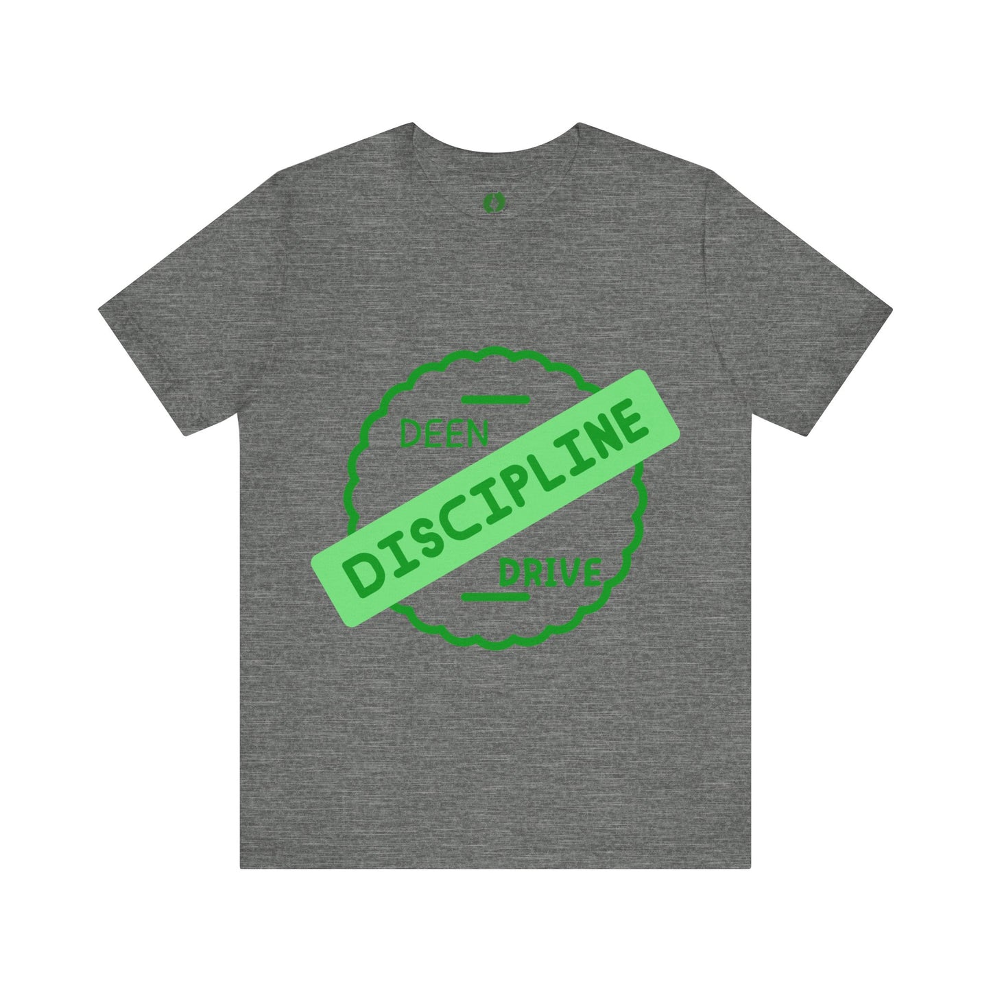 Motivational Discipline Tee - Unisex Jersey Short Sleeve Shirt Muslim Youth Fashion T Shirt