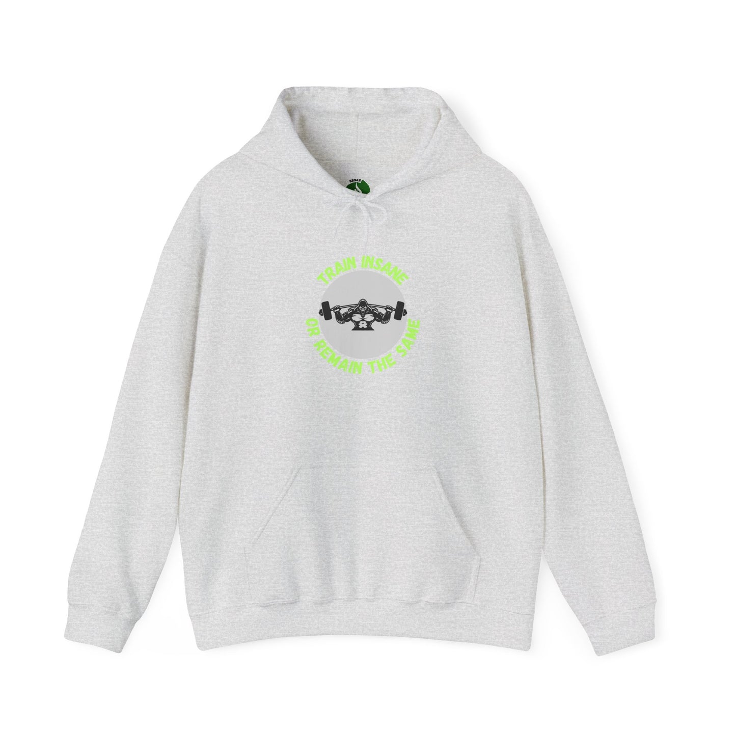 Train Insane Unisex Heavy Blend™ Hoodie - Motivational Gym Sweatshirt Humour Joke Clothing