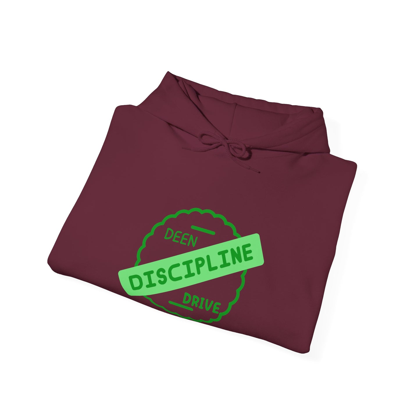 Motivational Unisex Hoodie – "Discipline Drive" Muslim Youth Fashion Hoodie