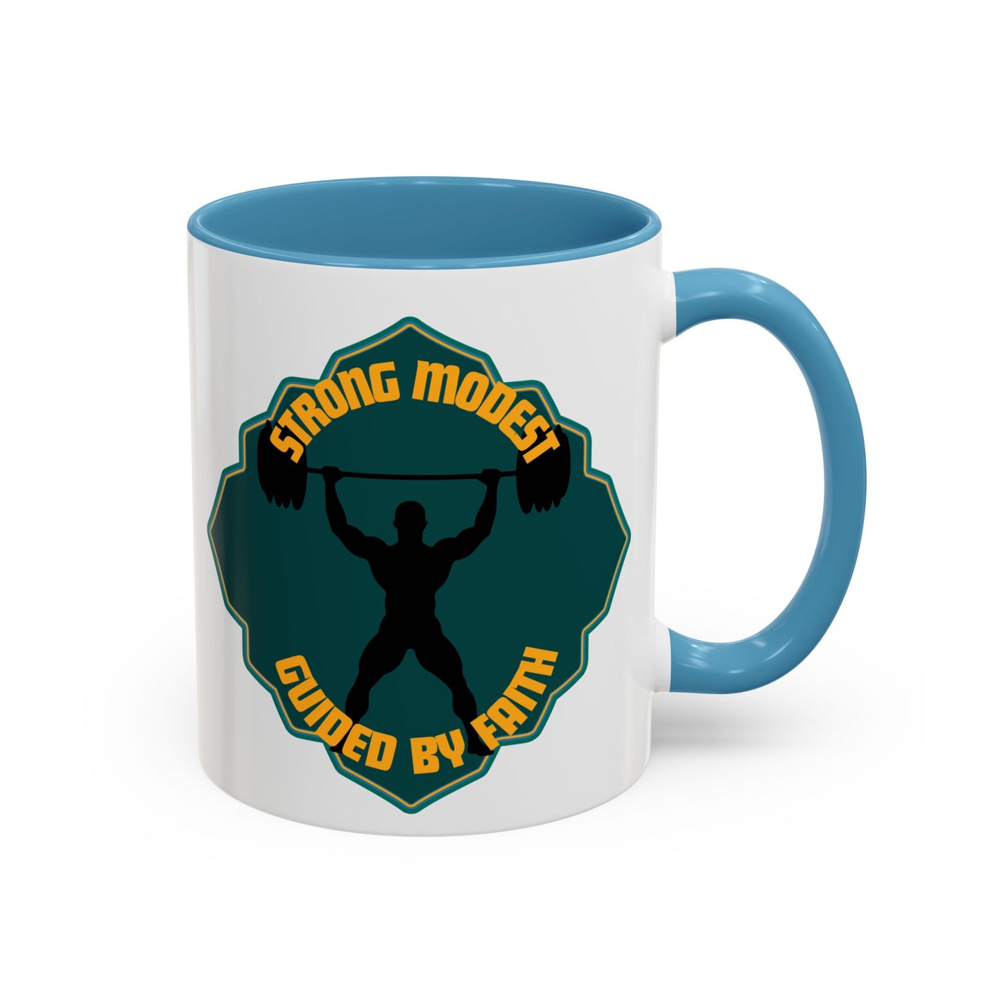 Strong & Modest Coffee Mug - 11oz & 15oz | Motivational Gift for Fitness Enthusiasts Islamic Accessories