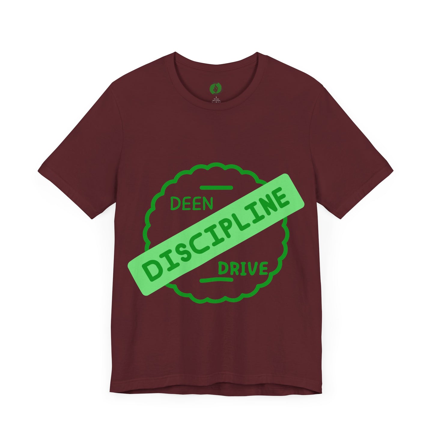 Motivational Discipline Tee - Unisex Jersey Short Sleeve Shirt Muslim Youth Fashion T Shirt