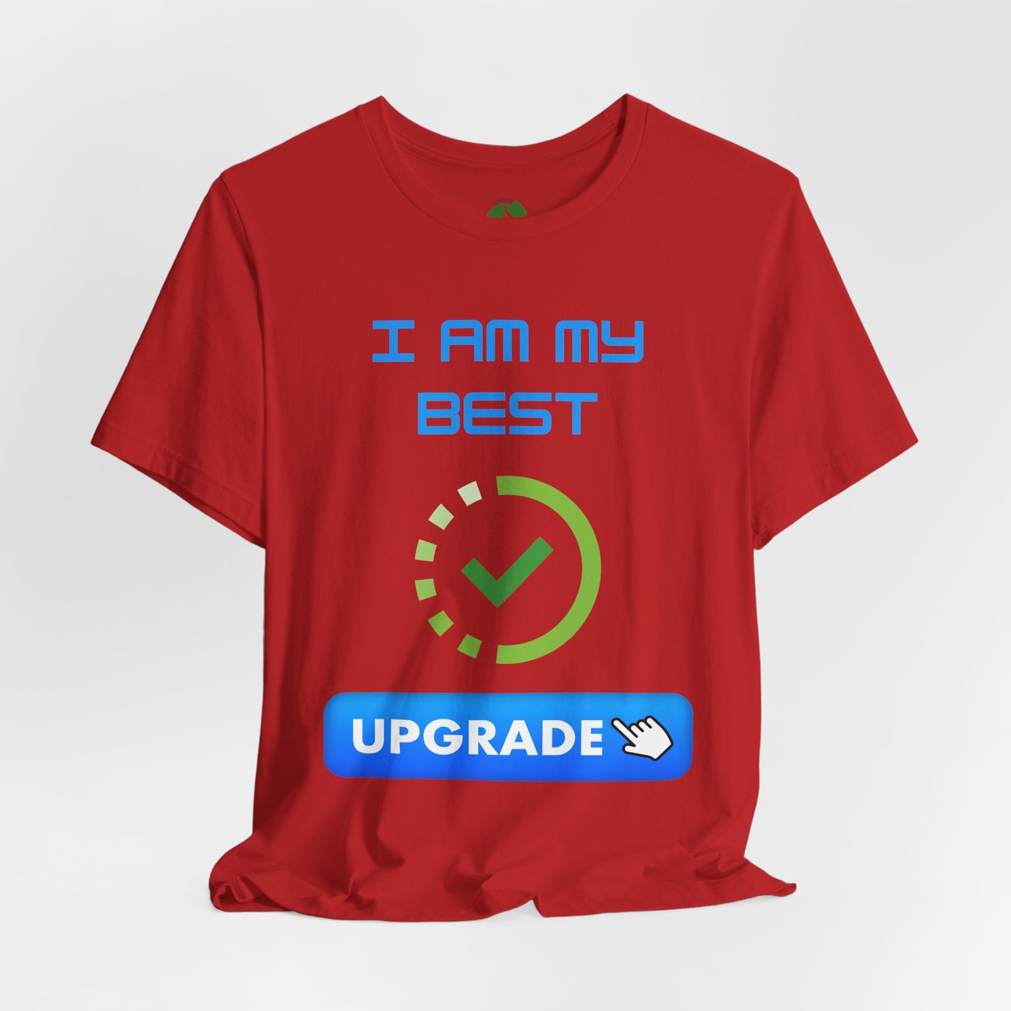 Motivational Unisex Jersey Tee - "I Am My Best" Upgrade Design
