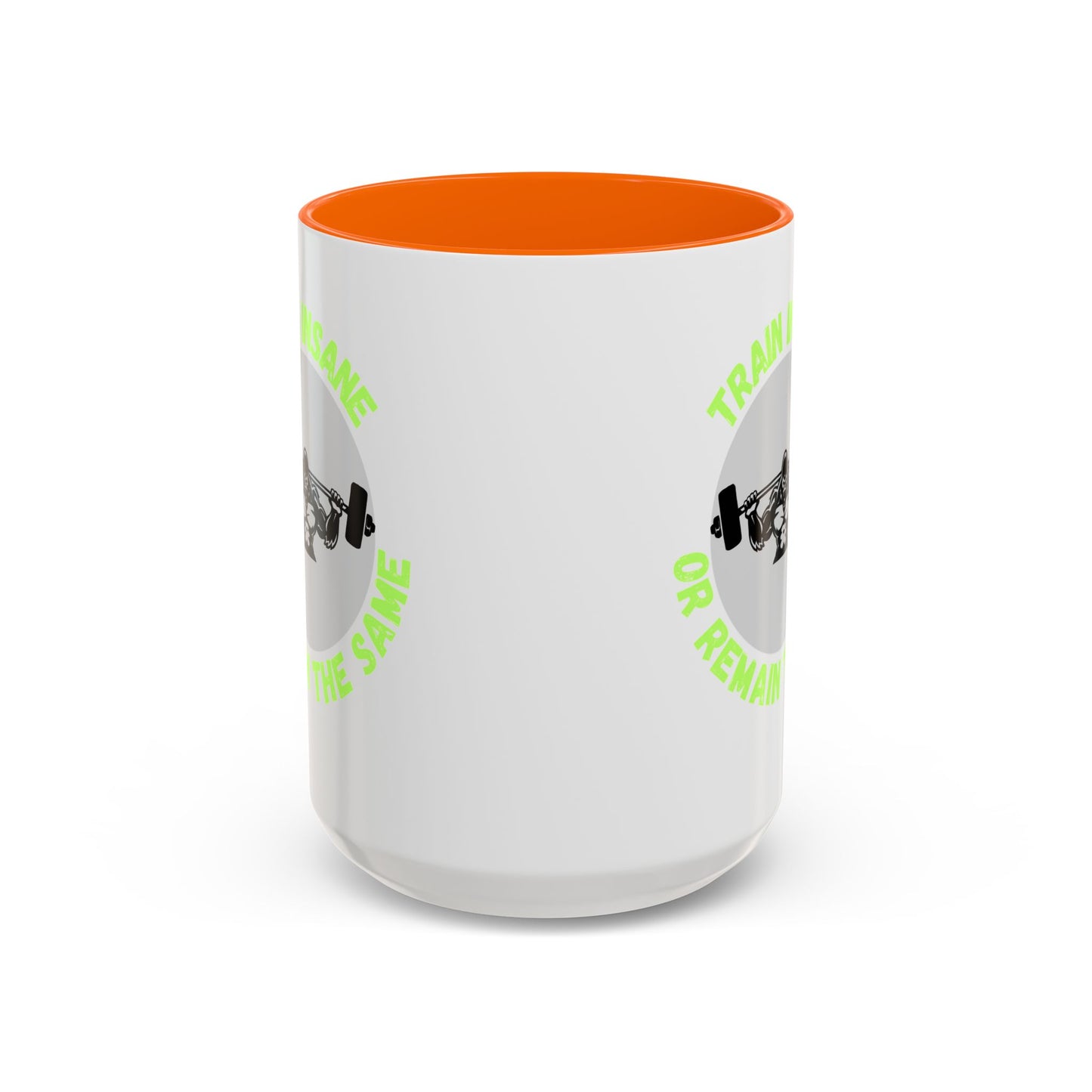 Motivational Fitness Coffee Mug - "Train Insane or Remain the Same" - Perfect Gift for Gym Enthusiasts Humour Joke Gym Mug