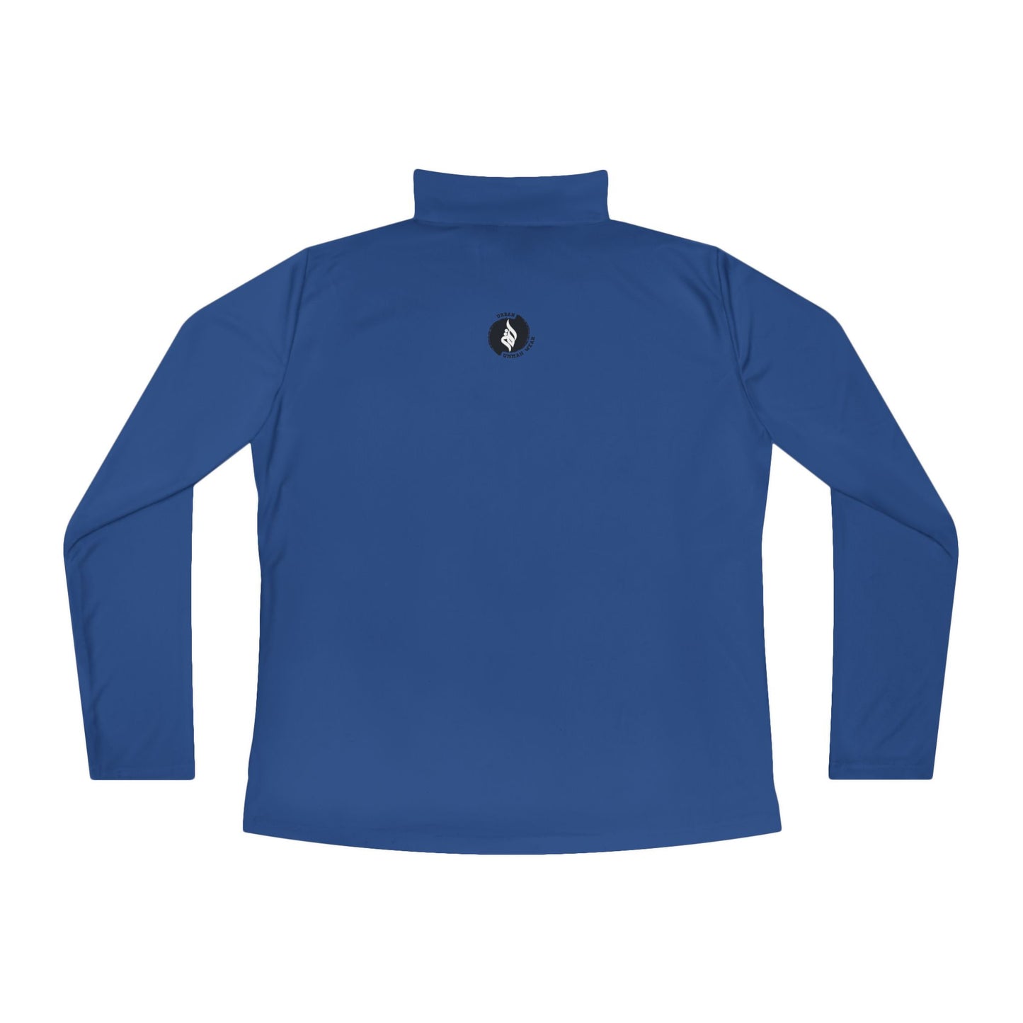 Ladies Quarter-Zip Pullover with Heart Design - Perfect for Active Lifestyle Muslim Women Clothing