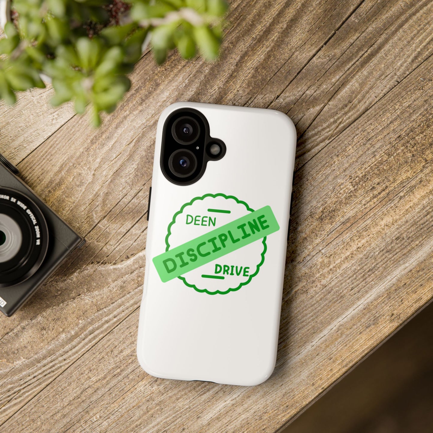 Motivational Phone Case - 'Discipline' Design Muslim Youth Accessories