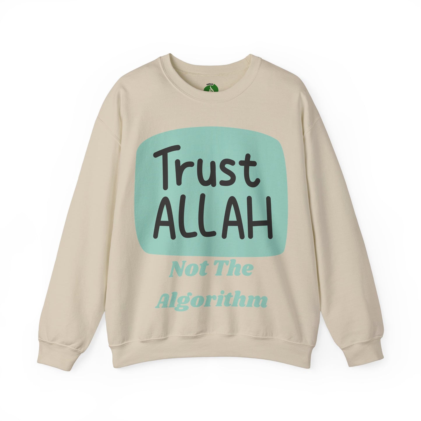 Trust Allah Crewneck Sweatshirt - Unisex Heavy Blend™ Islamic Fashion Sweat Shirt