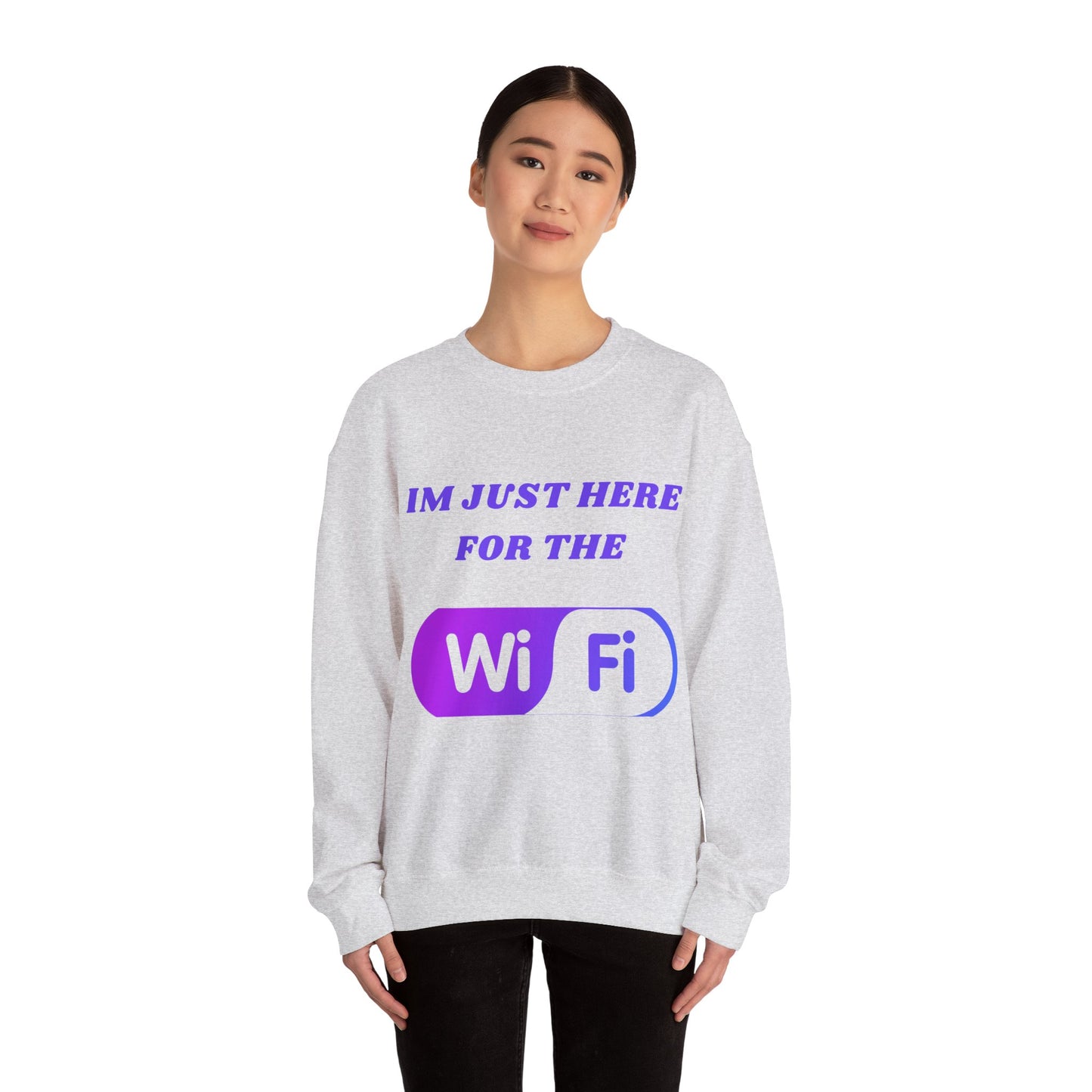 Funny WiFi Sweatshirt for Internet Lovers Humour Joke Clothing Sweat Shirt