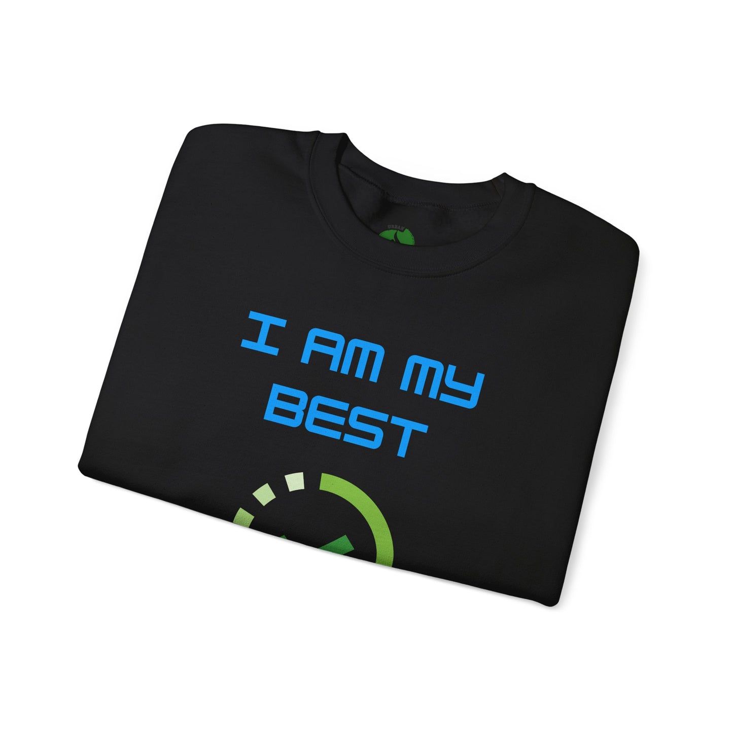 I Am My Best Upgrade Crewneck Sweatshirt | Unisex Heavy Blend™ Funny Humour Sweat Shirt