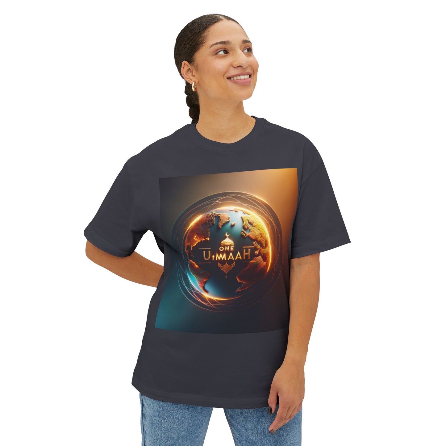 Unisex Oversized Boxy Tee Islamic Clothing