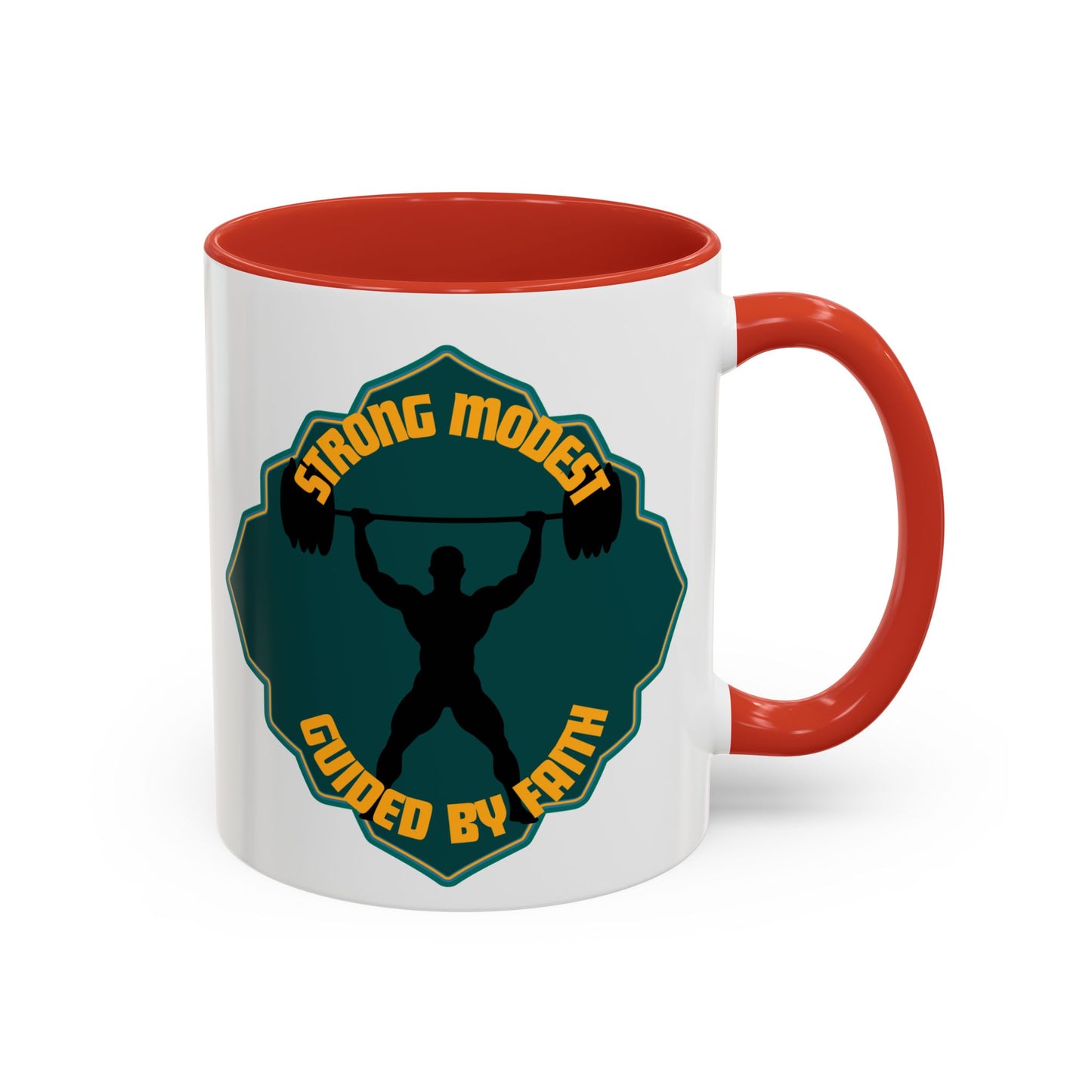 Strong & Modest Coffee Mug - 11oz & 15oz | Motivational Gift for Fitness Enthusiasts Islamic Accessories