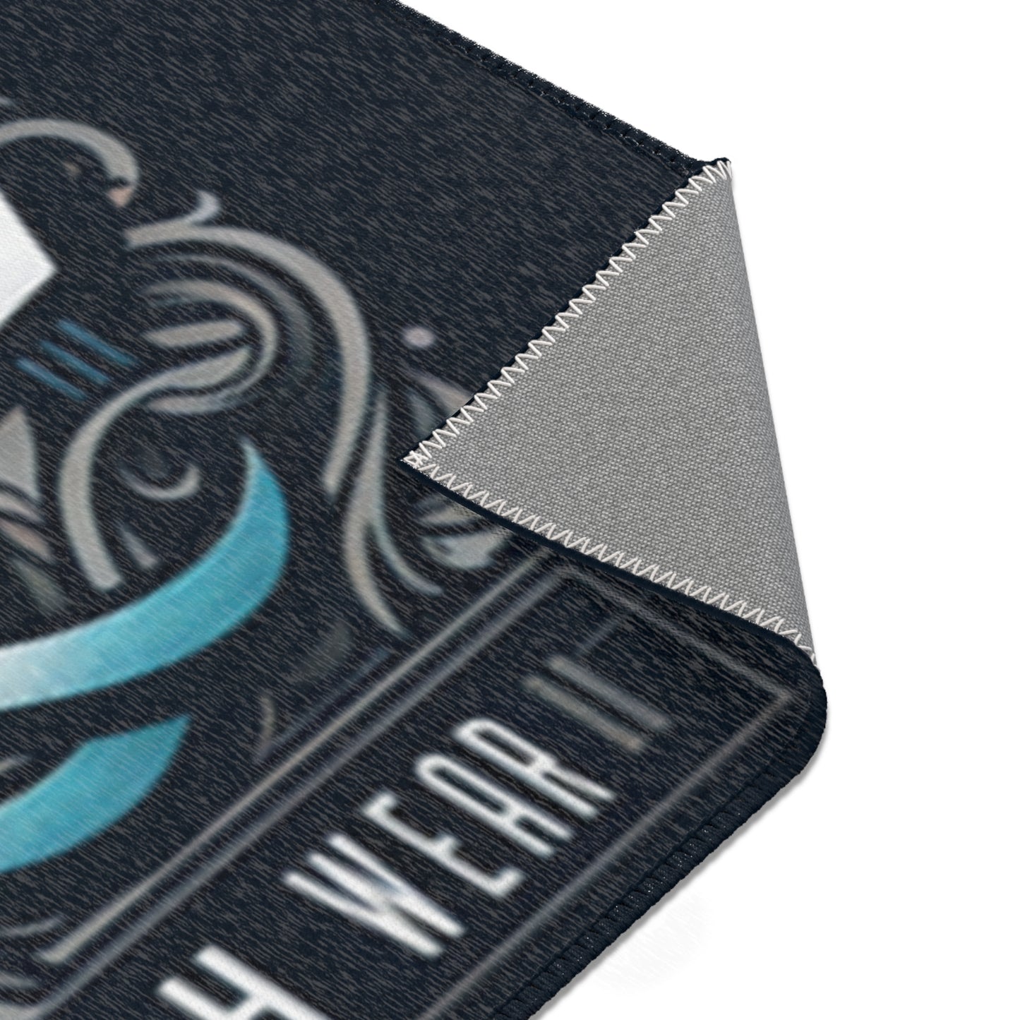 Urban Ummah Area Rug | Modern Islamic Home Decor | Stylish Floor Mat Islamic Accessories