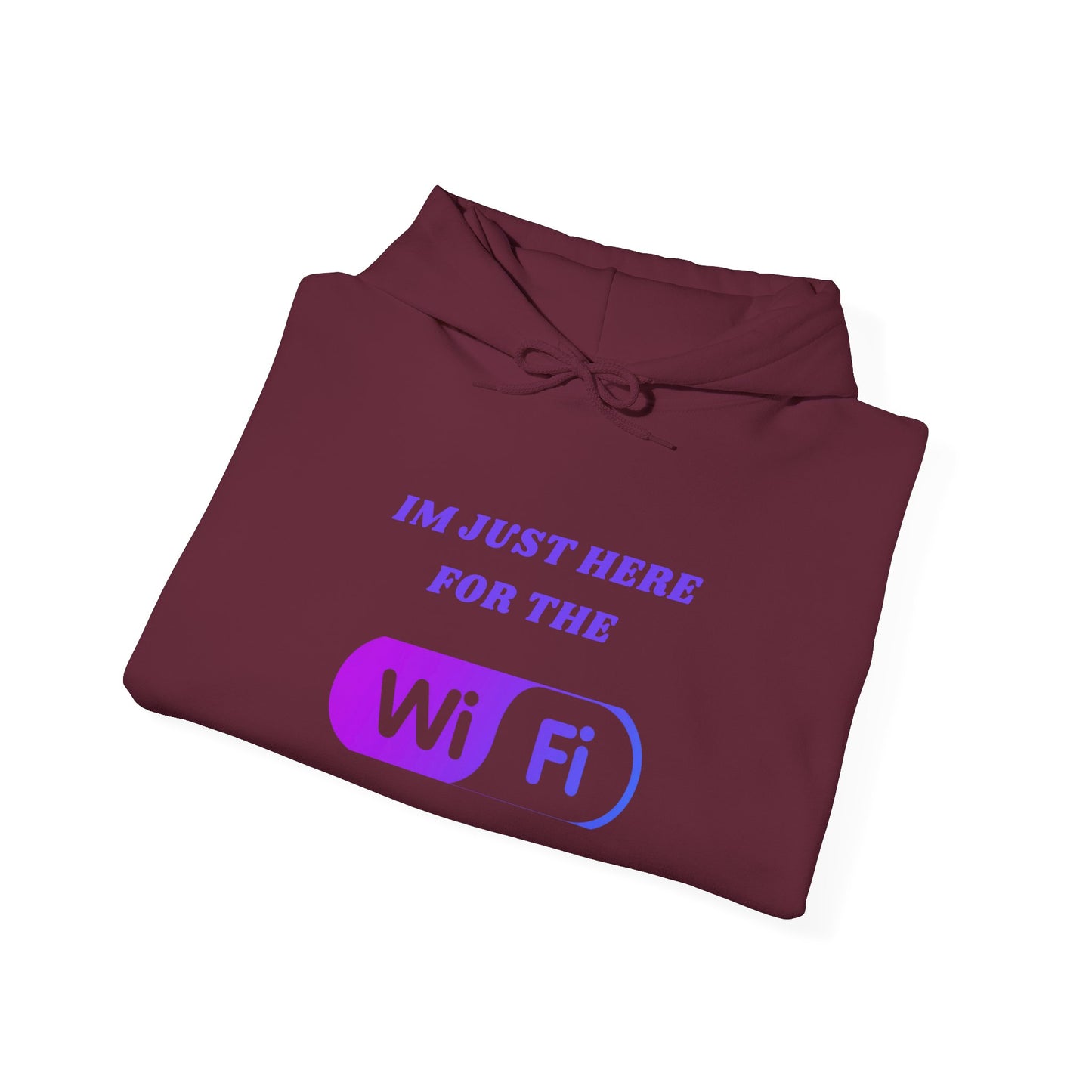Funny WiFi Hoodie for Casual Comfort Humour Joke Fashion Hoodie