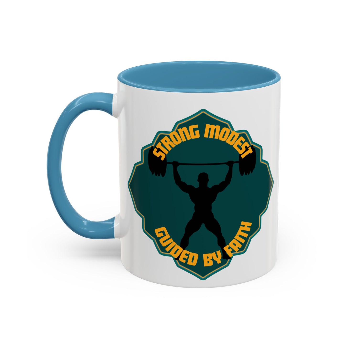 Strong & Modest Coffee Mug - 11oz & 15oz | Motivational Gift for Fitness Enthusiasts Islamic Accessories