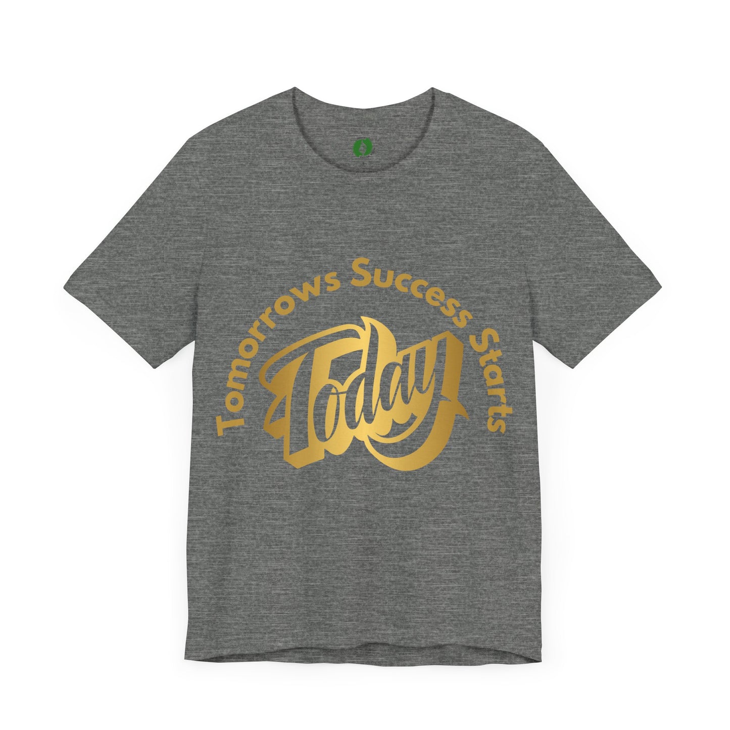 Inspirational Success Tee - "Tomorrow’s Success Starts Today" Unisex Jersey T-Shirt Gym Motivation T Shirt