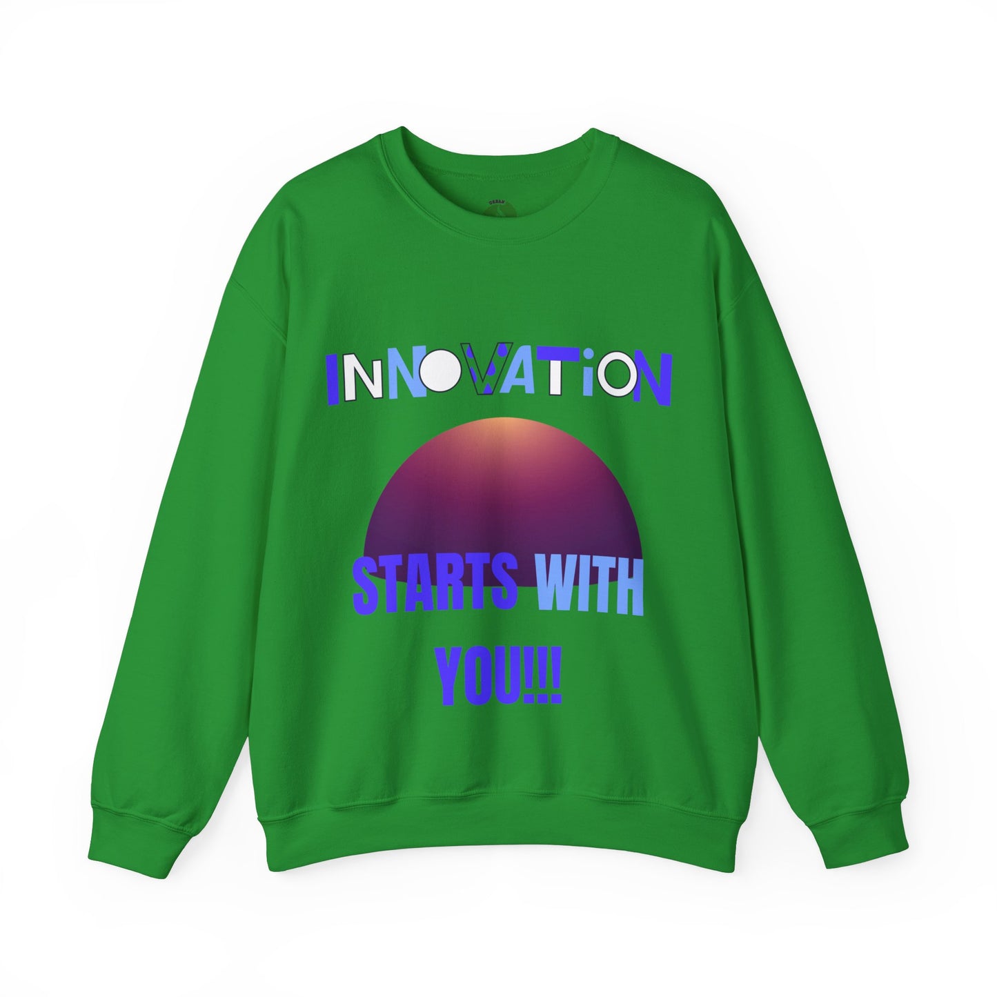 Innovation Starts With You Unisex Crewneck Sweatshirt Gym Clothing Sweat Shirt