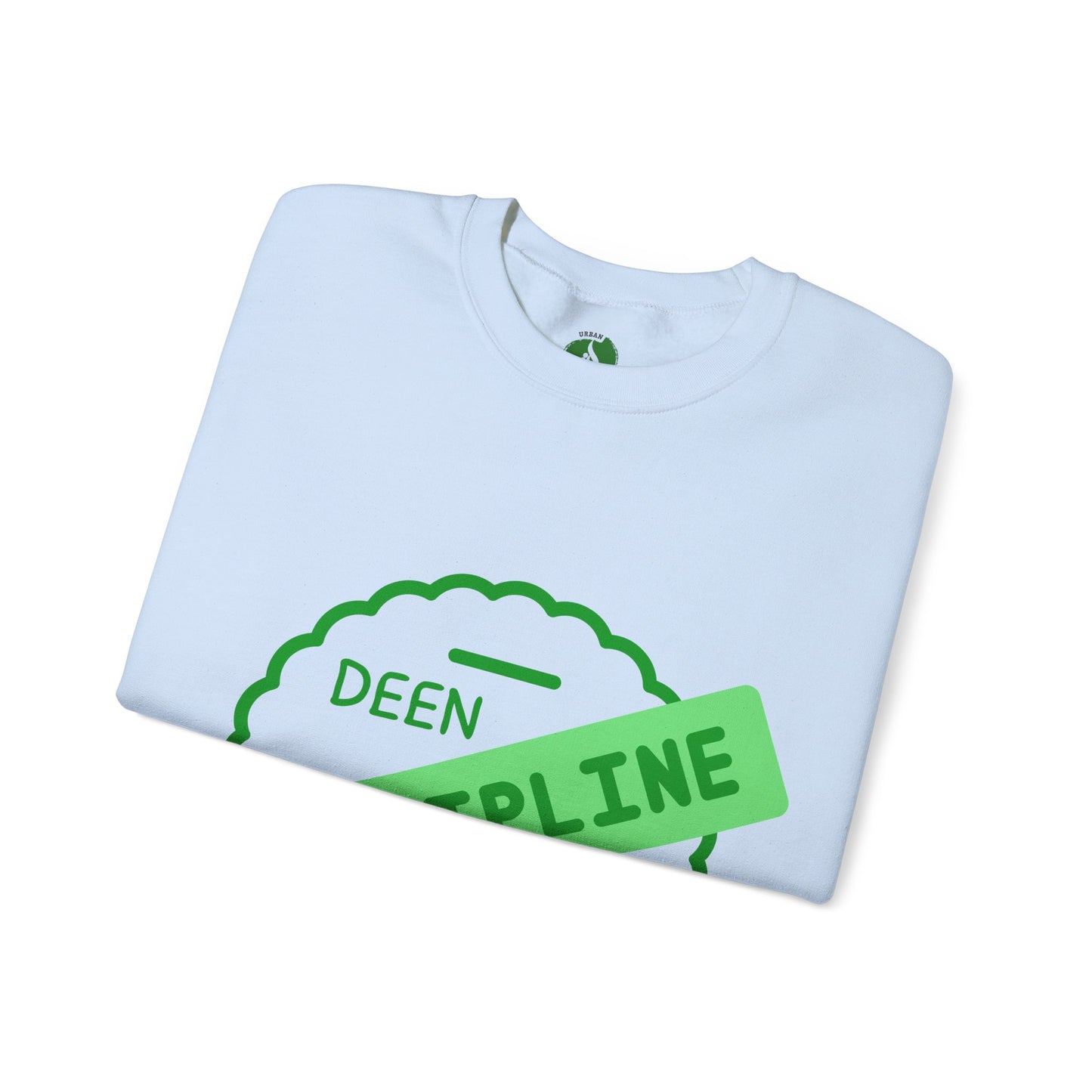 Motivational Crewneck Sweatshirt - Discipline & Drive Muslim Youth Fashion Sweat Shirt
