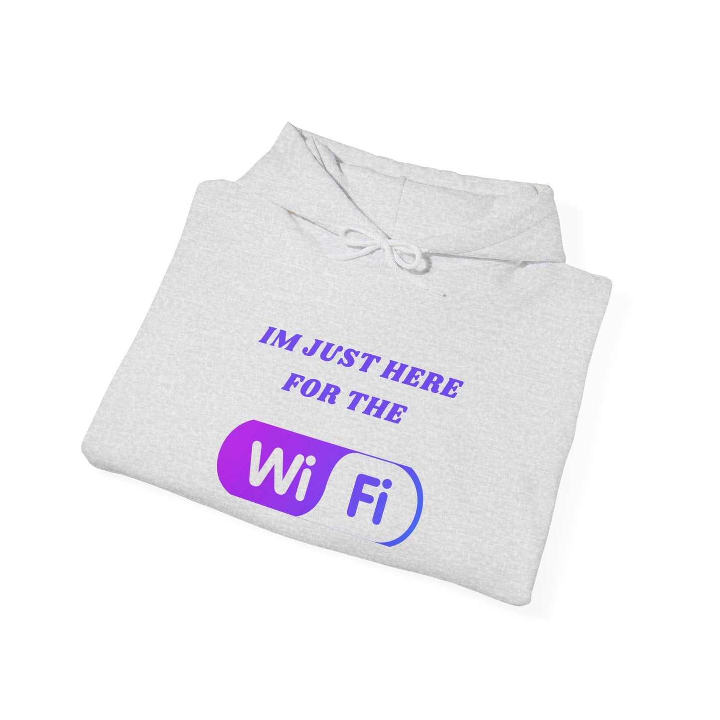 Funny WiFi Hoodie for Casual Comfort Humour Joke Fashion Hoodie