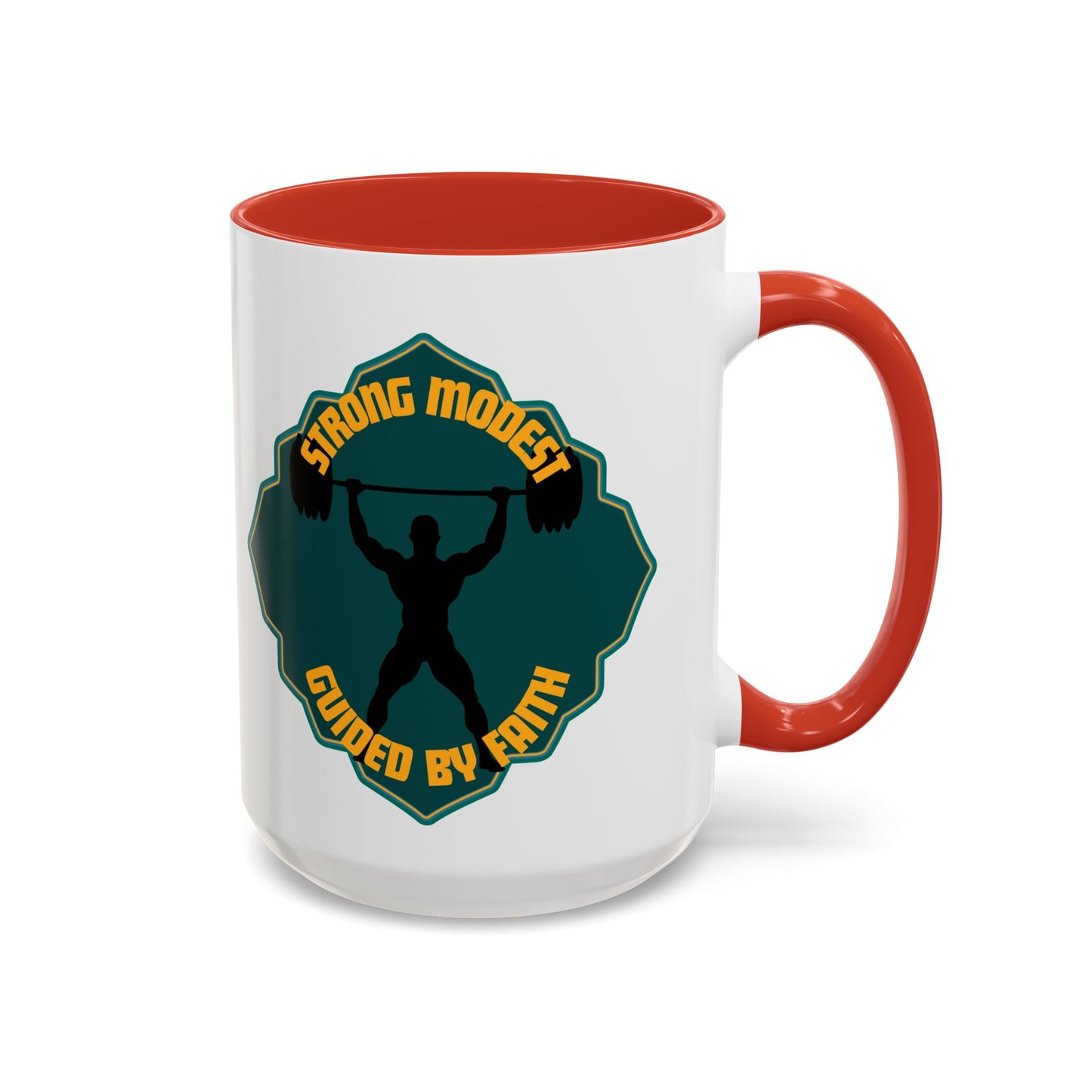 Strong & Modest Coffee Mug - 11oz & 15oz | Motivational Gift for Fitness Enthusiasts Islamic Accessories