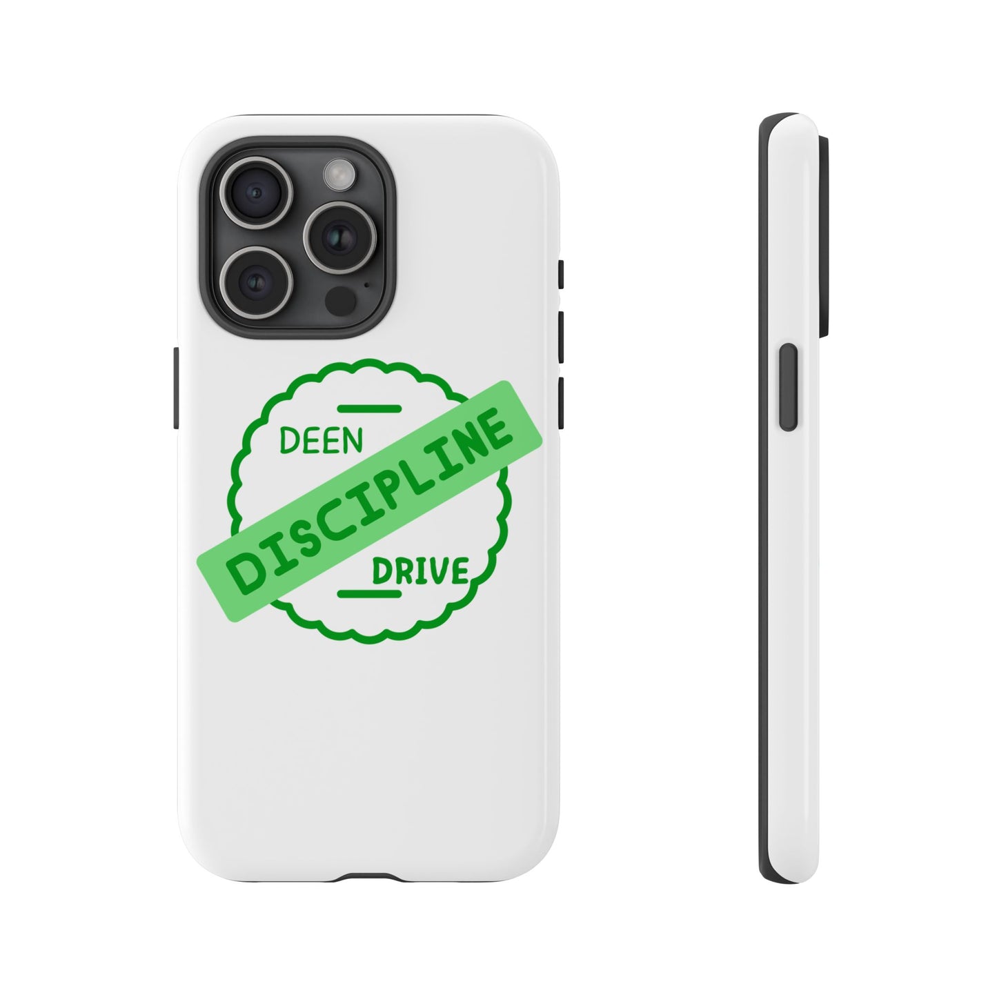 Motivational Phone Case - 'Discipline' Design Muslim Youth Accessories
