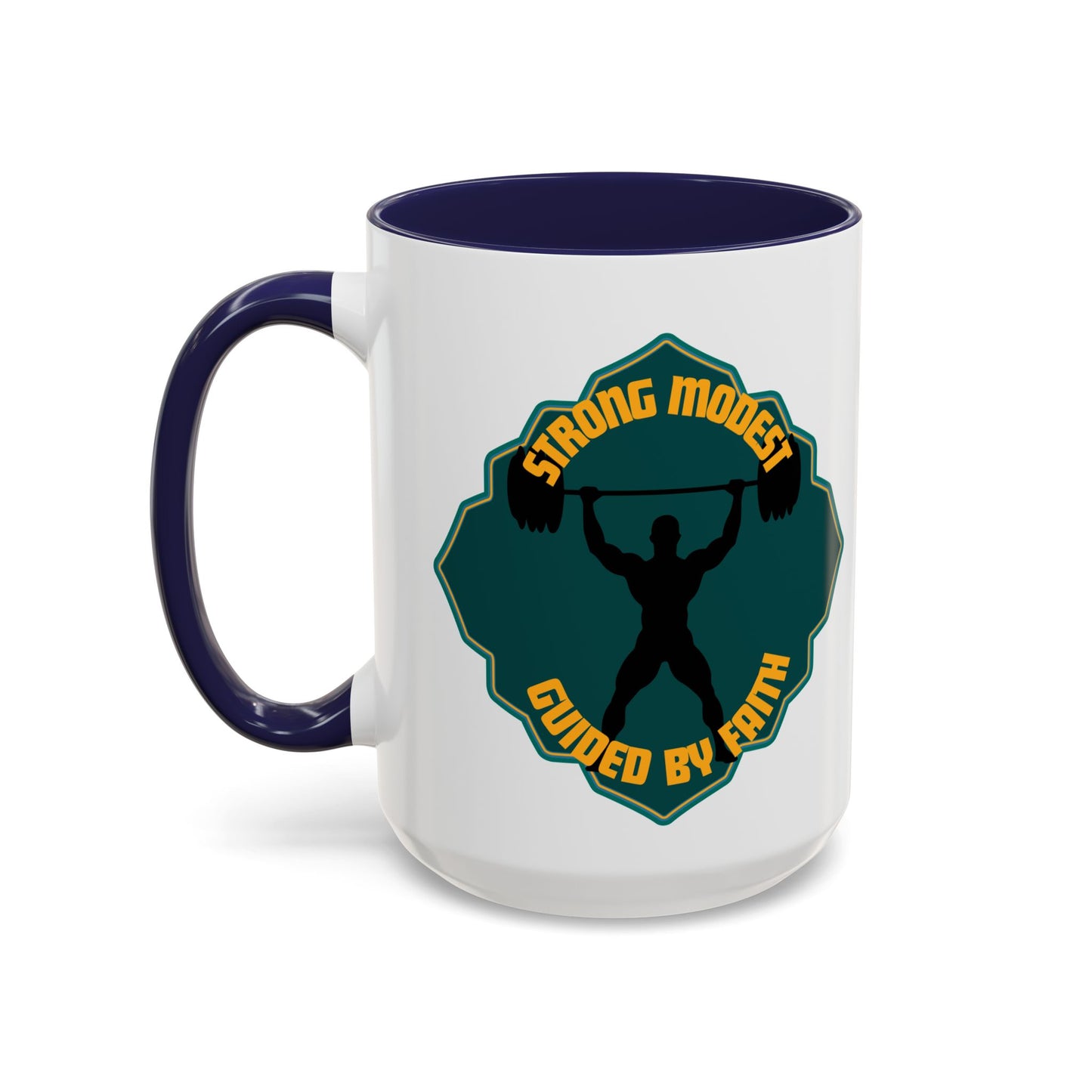 Strong & Modest Coffee Mug - 11oz & 15oz | Motivational Gift for Fitness Enthusiasts Islamic Accessories