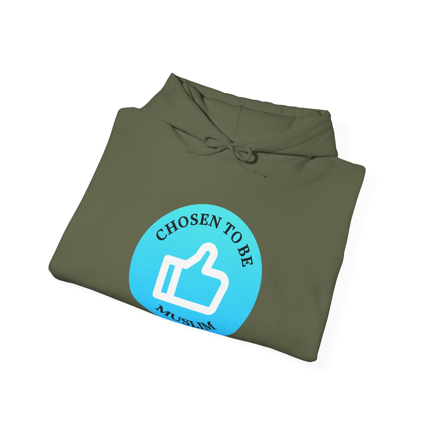 Unisex Chosen to Be Muslim Hoodie - Spiritual Comfort and Pride Islamic Streetwear Fashion Hoodie