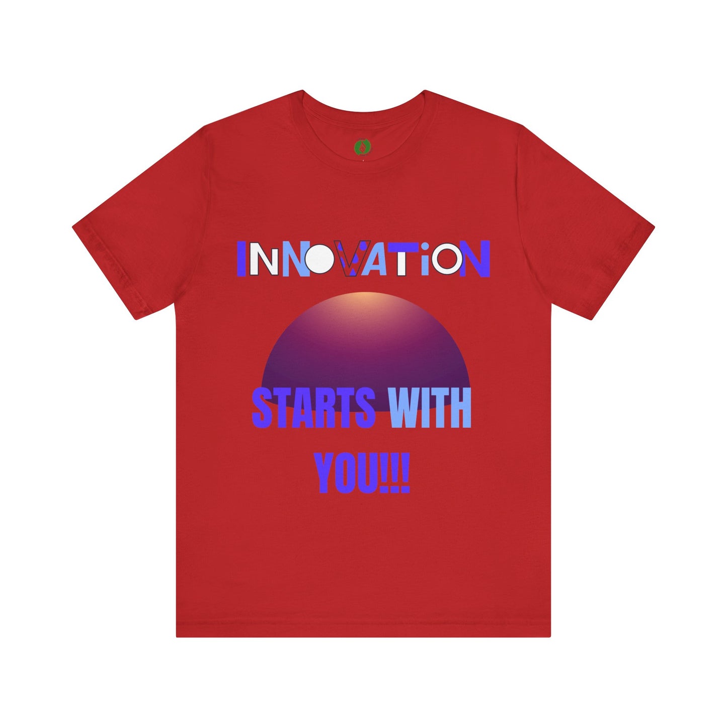 Inspirational Innovation Tee for Creative Minds Gym Clothing T Shirt