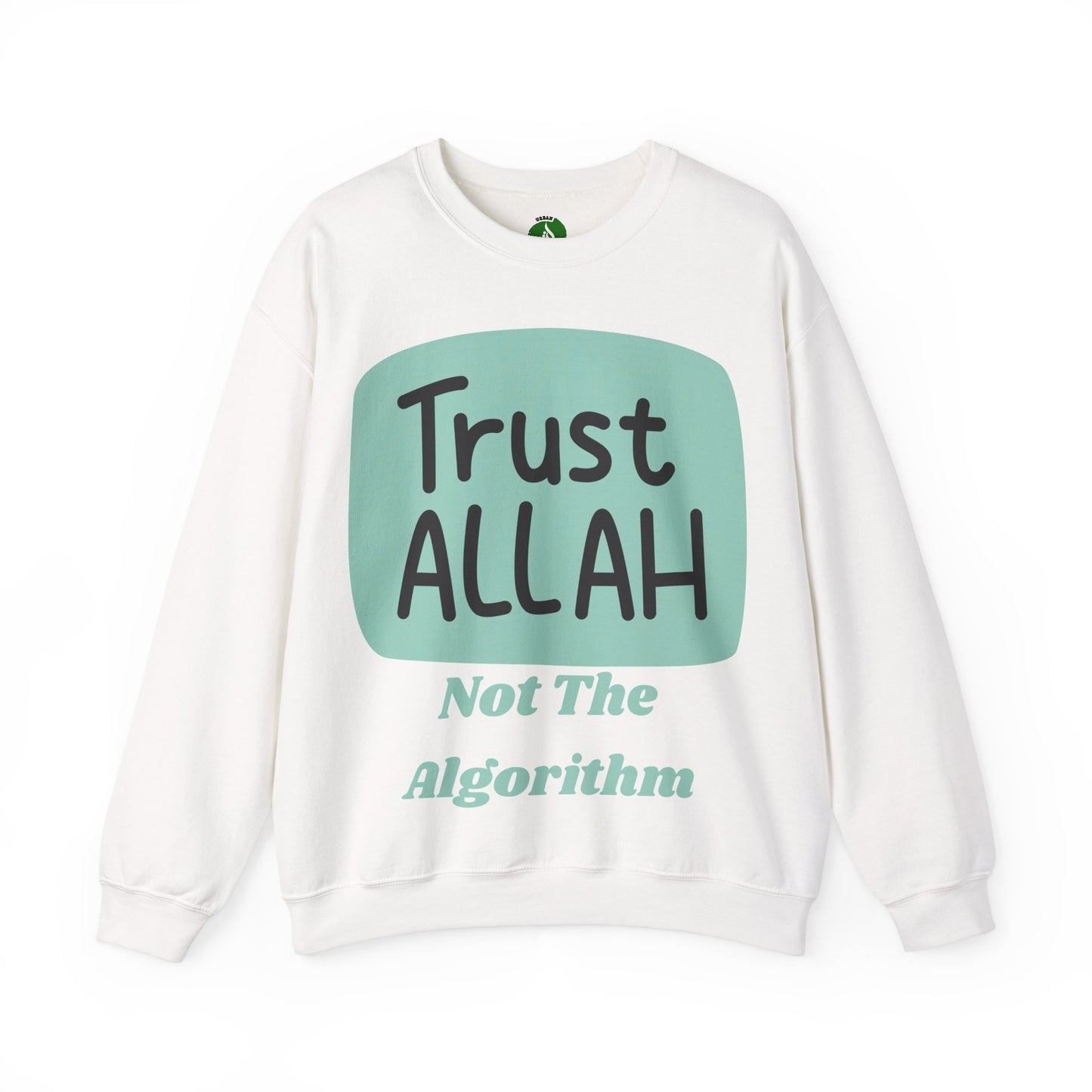 Trust Allah Crewneck Sweatshirt - Unisex Heavy Blend™ Islamic Fashion Sweat Shirt