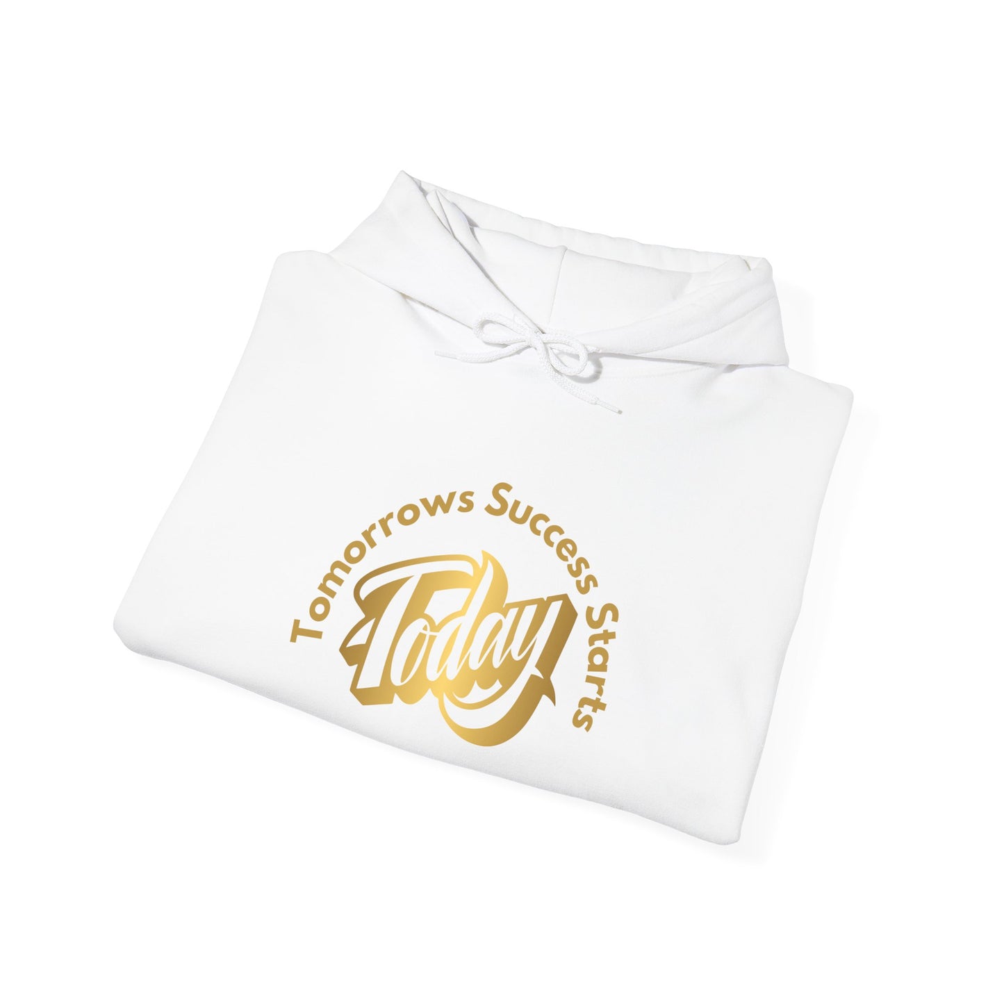 Inspirational Hoodie - "Tomorrow's Success Starts Today" Gym Motivation Hoodie