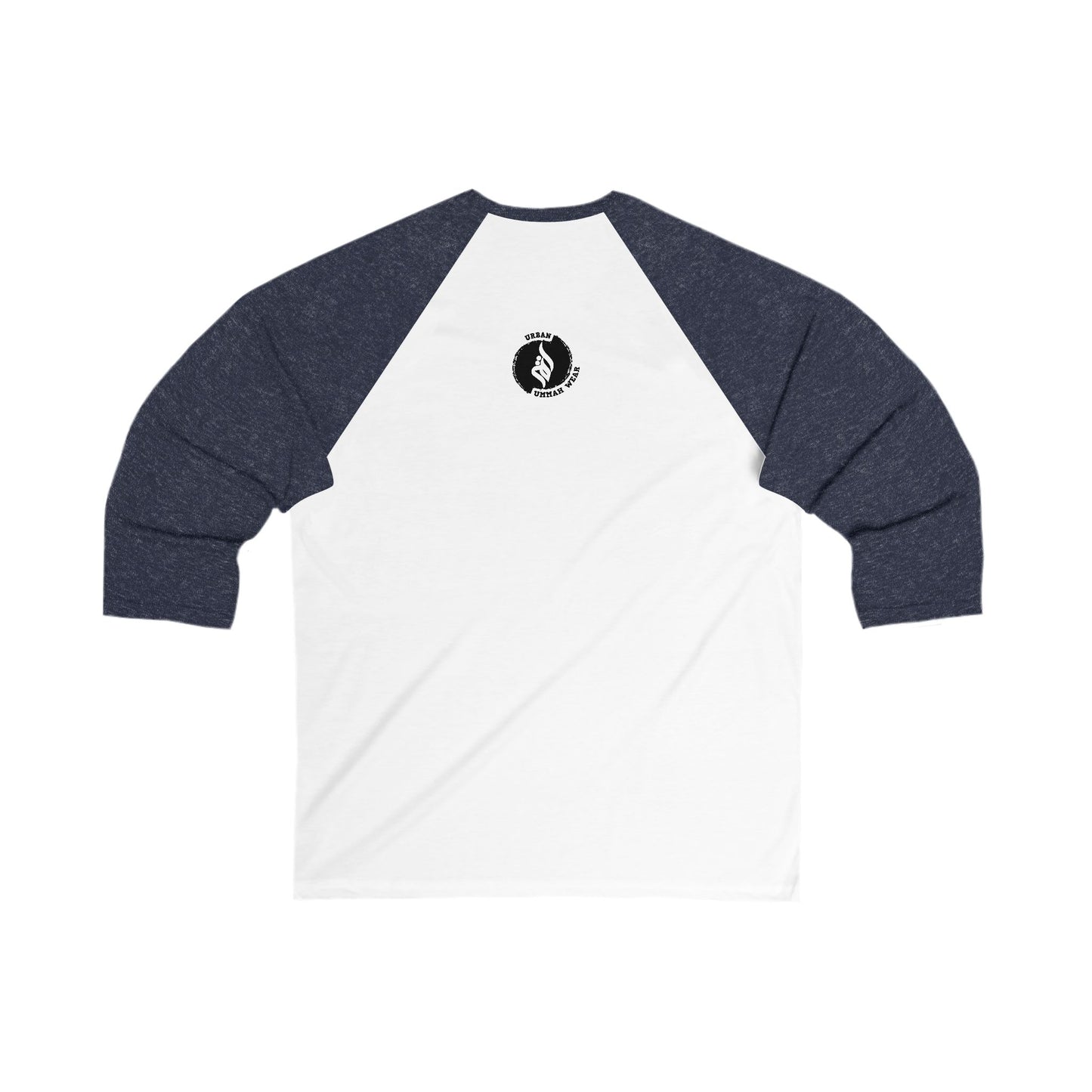 Unisex 3/4 Sleeve Baseball Tee - "No War" Protest Shirt Muslim Clothing