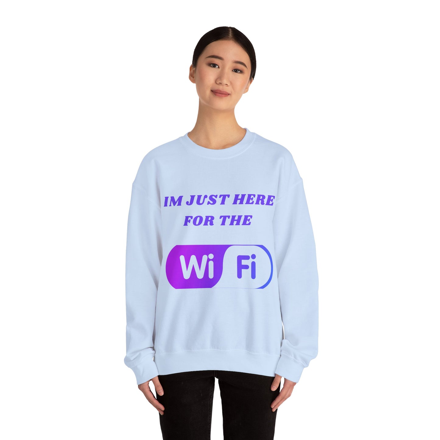 Funny WiFi Sweatshirt for Internet Lovers Humour Joke Clothing Sweat Shirt