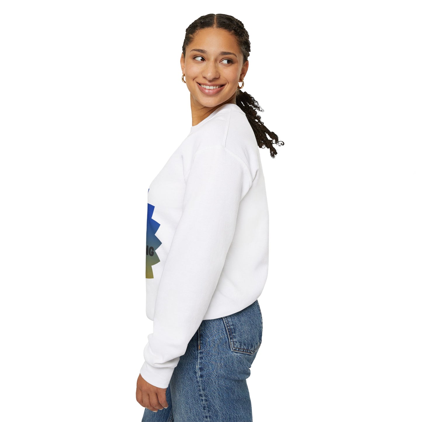 Motivational Fitness Sweatshirt - "Sore Today Strong Tomorrow" Unisex Heavy Blend™ Crewneck Humour Joke Gym Clothing