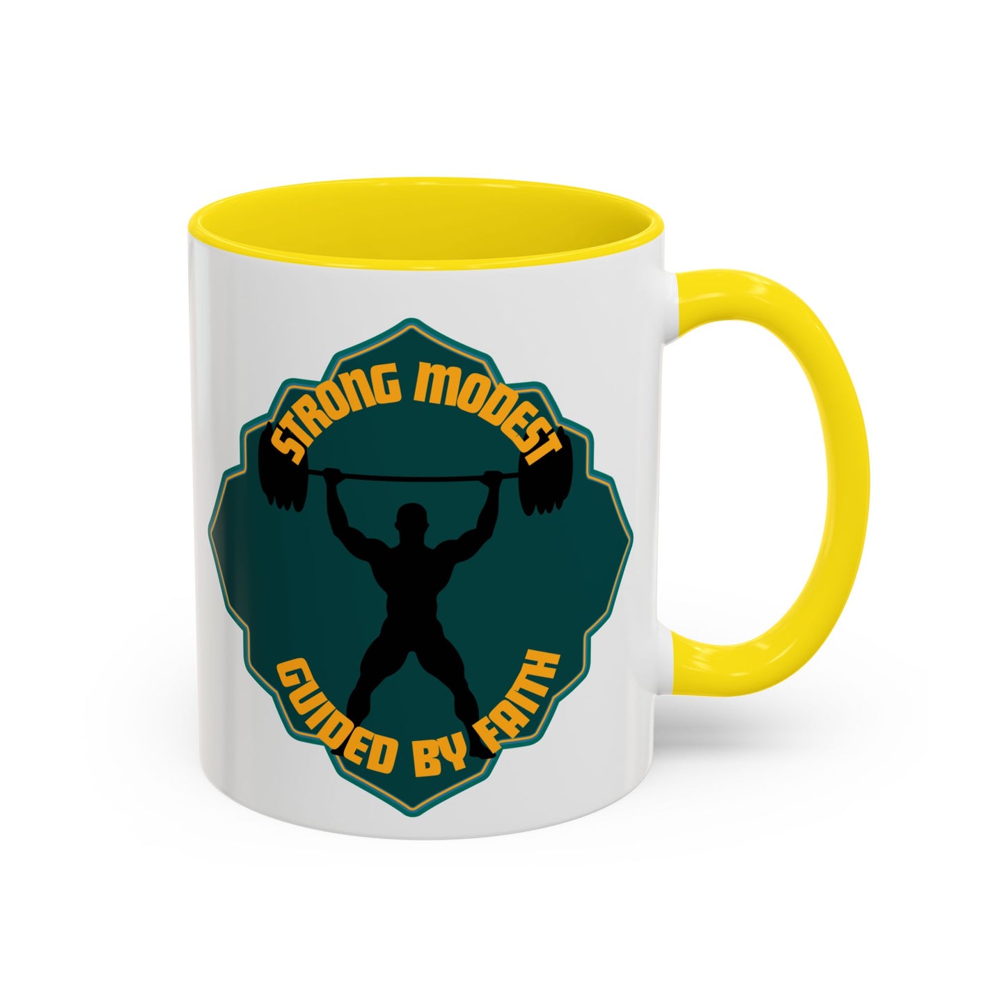 Strong & Modest Coffee Mug - 11oz & 15oz | Motivational Gift for Fitness Enthusiasts Islamic Accessories