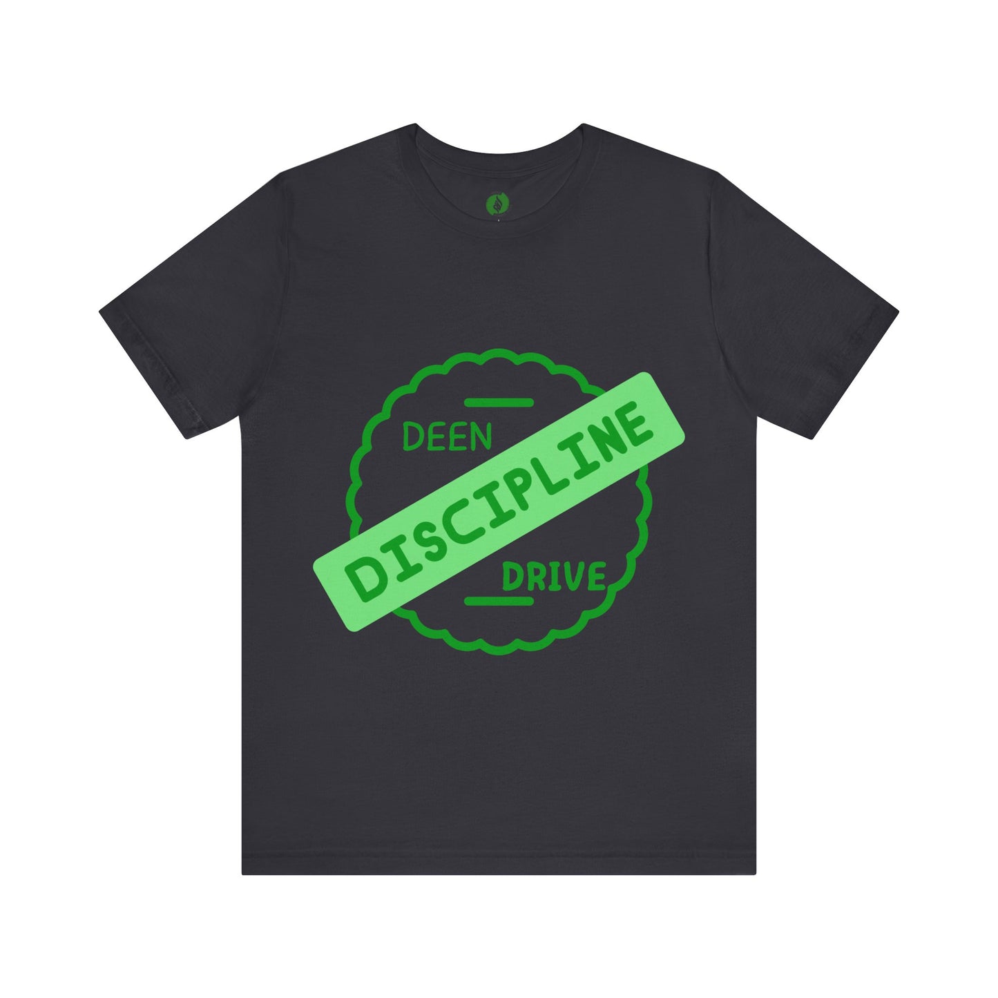 Motivational Discipline Tee - Unisex Jersey Short Sleeve Shirt Muslim Youth Fashion T Shirt