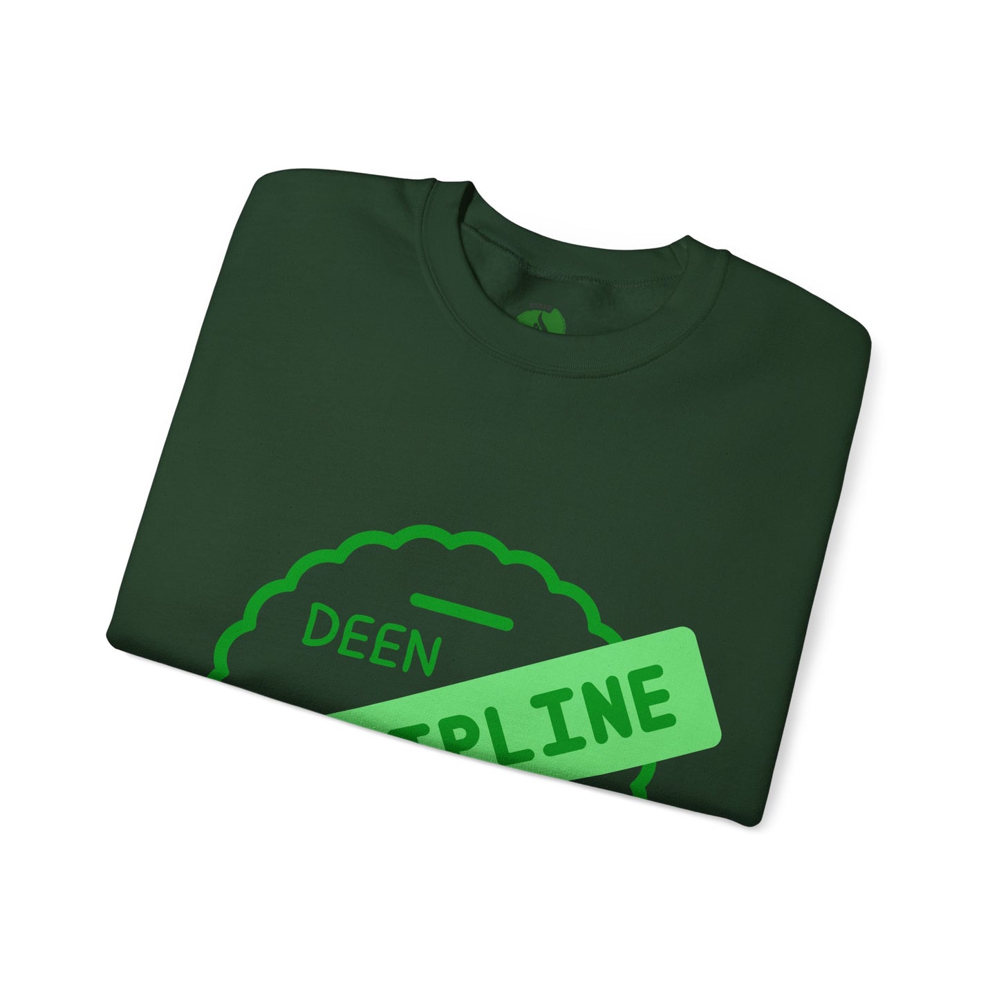 Motivational Crewneck Sweatshirt - Discipline & Drive Muslim Youth Fashion Sweat Shirt